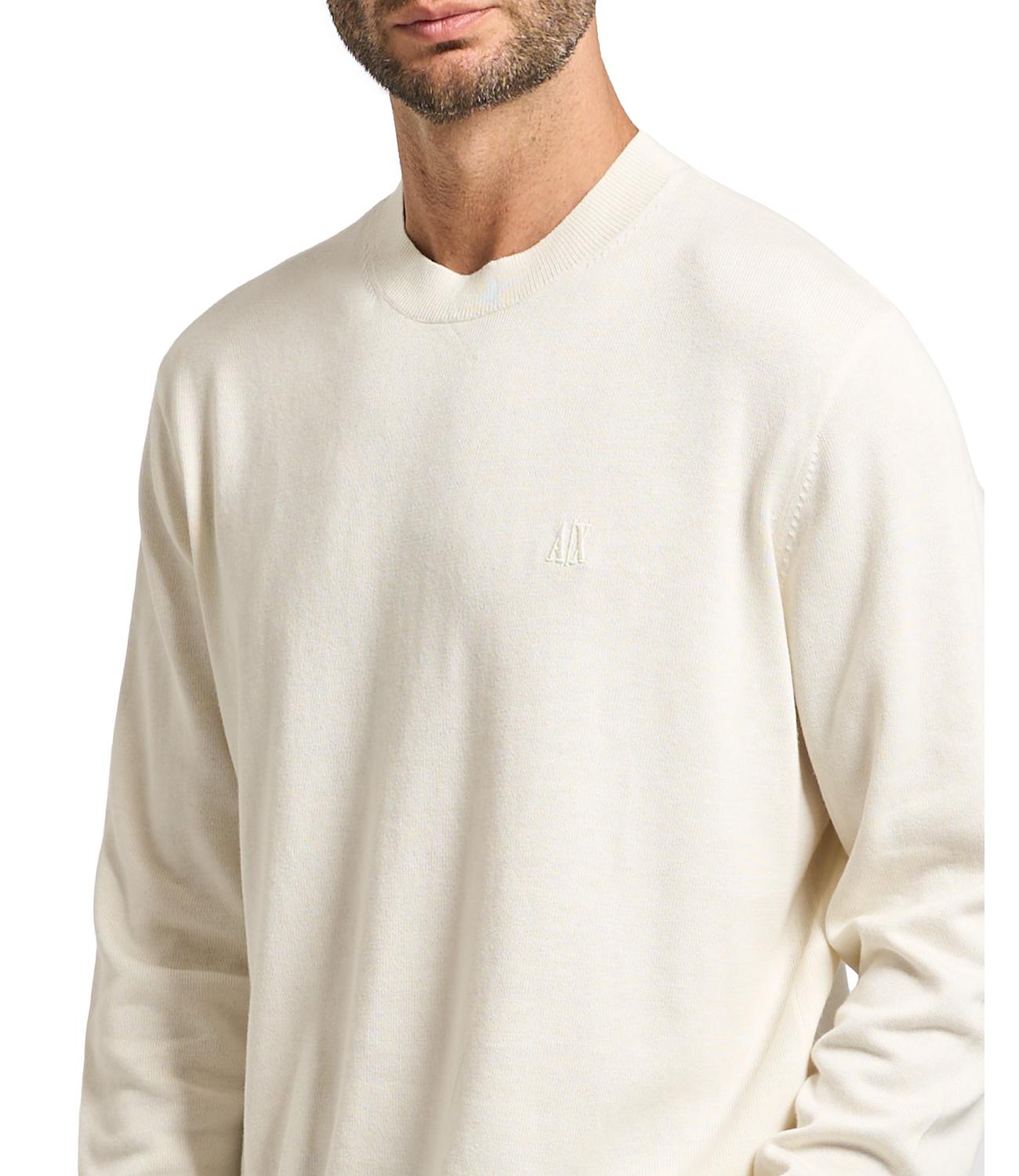 Pullover AX bianco milk