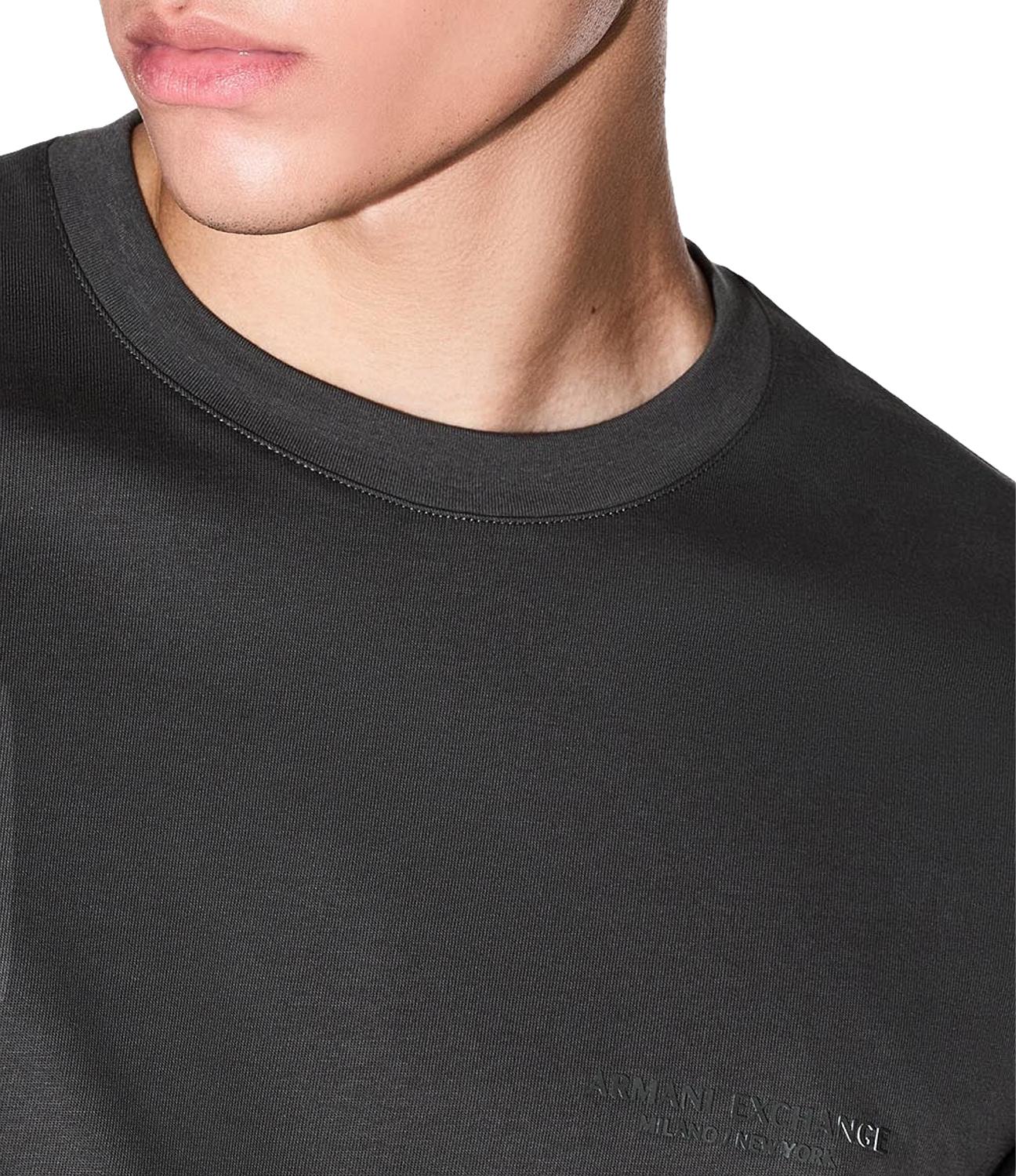 T-shirt AX verde grigia sage