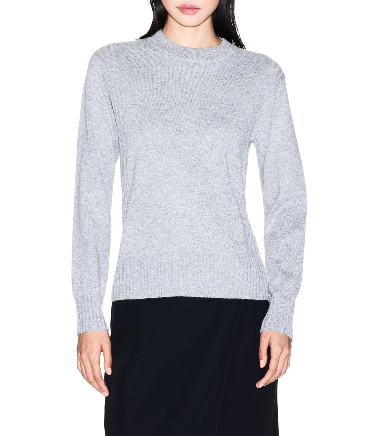 Maglione lana AX grigio donna