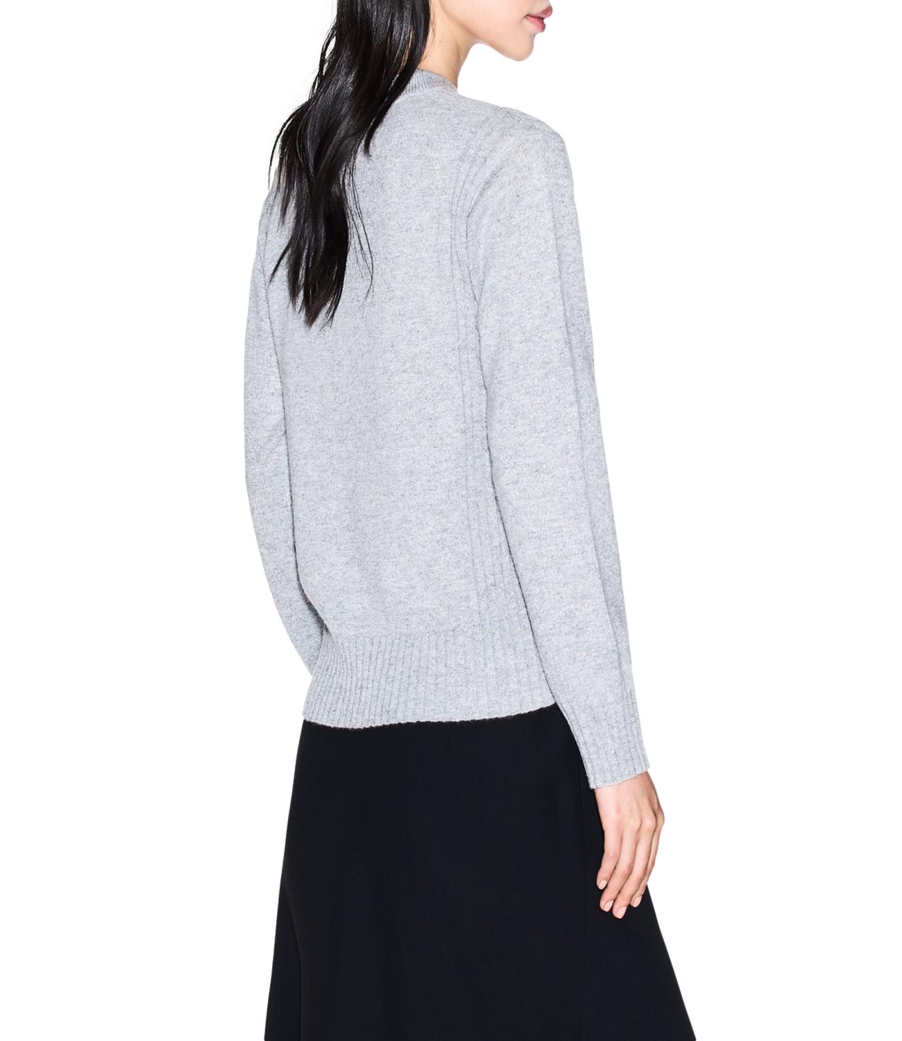 Maglione lana AX grigio donna