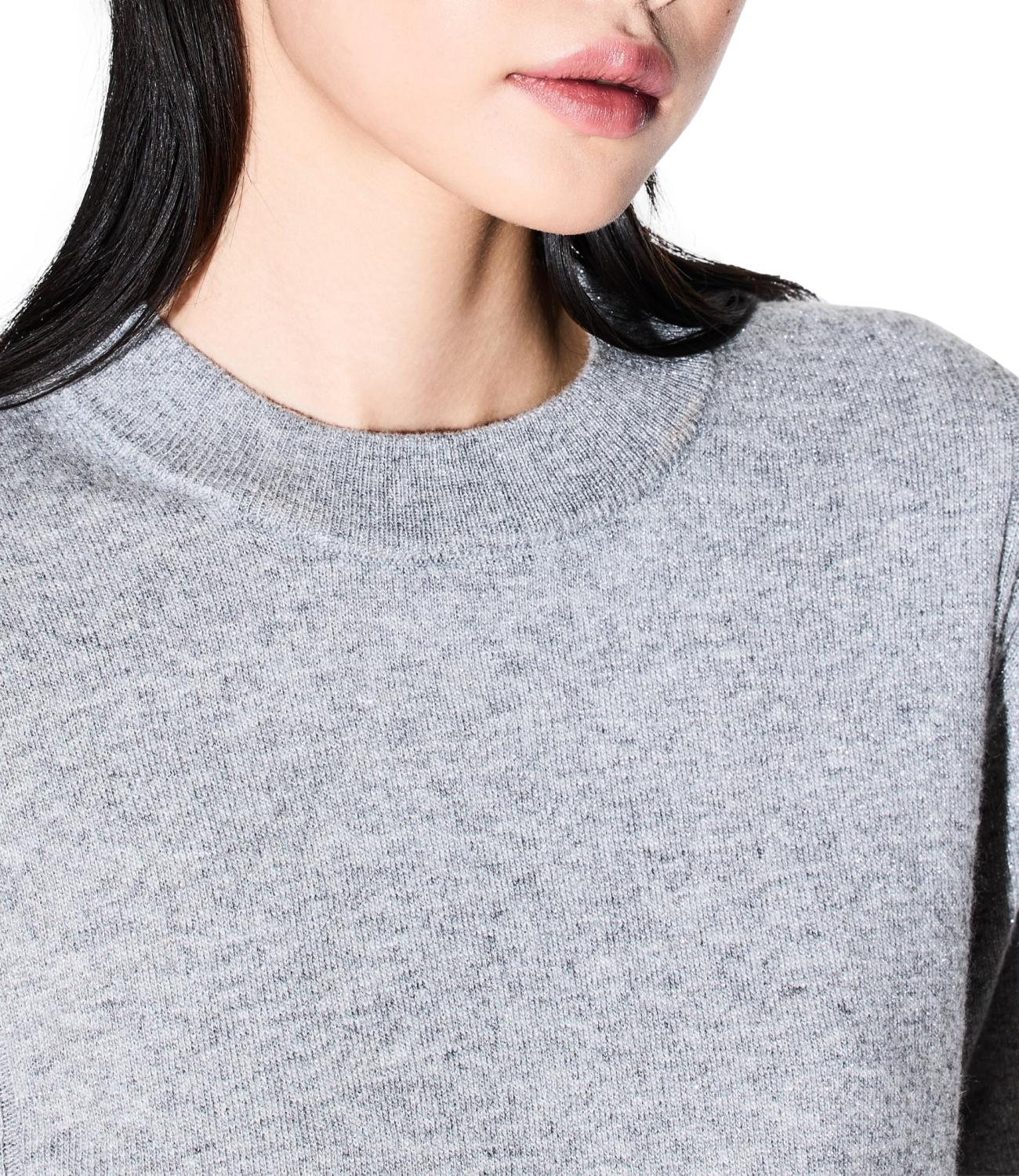 Maglione lana AX grigio donna