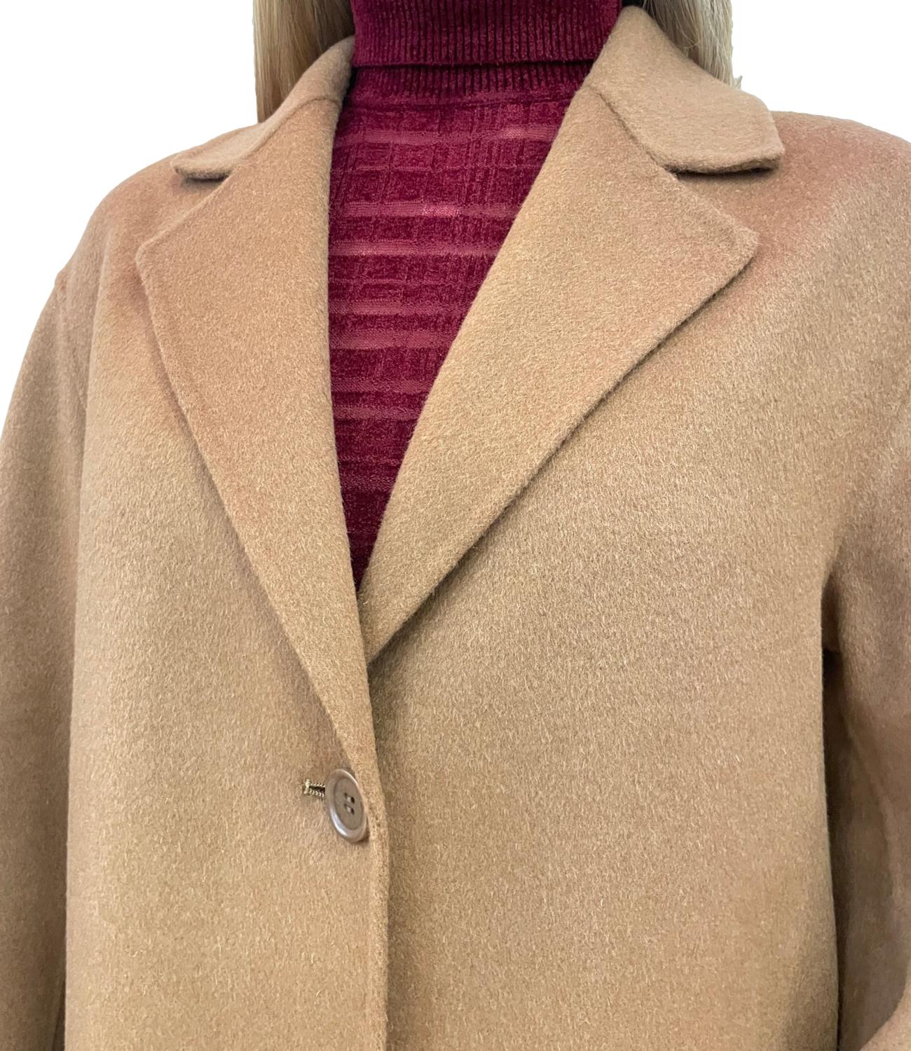 Aspesi Cappotto Lungo Cammello Donna