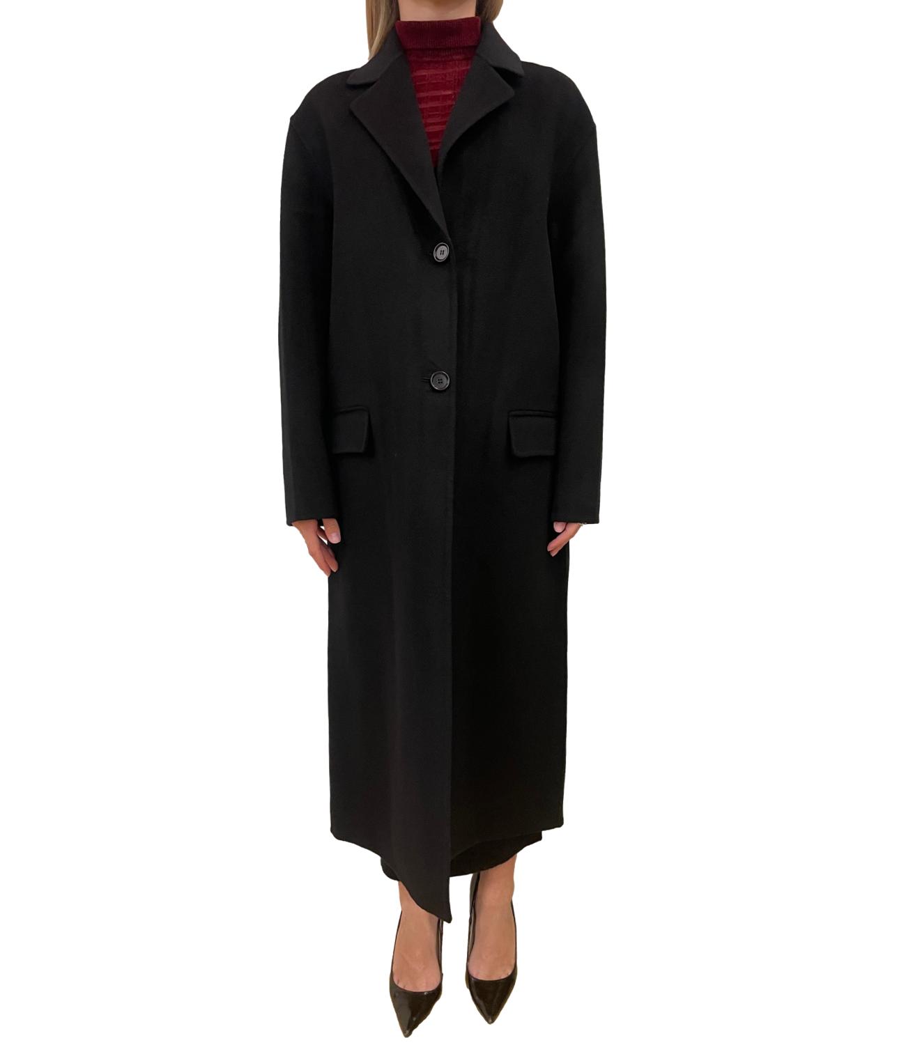 Aspesi Cappotto Lungo Nero Donna