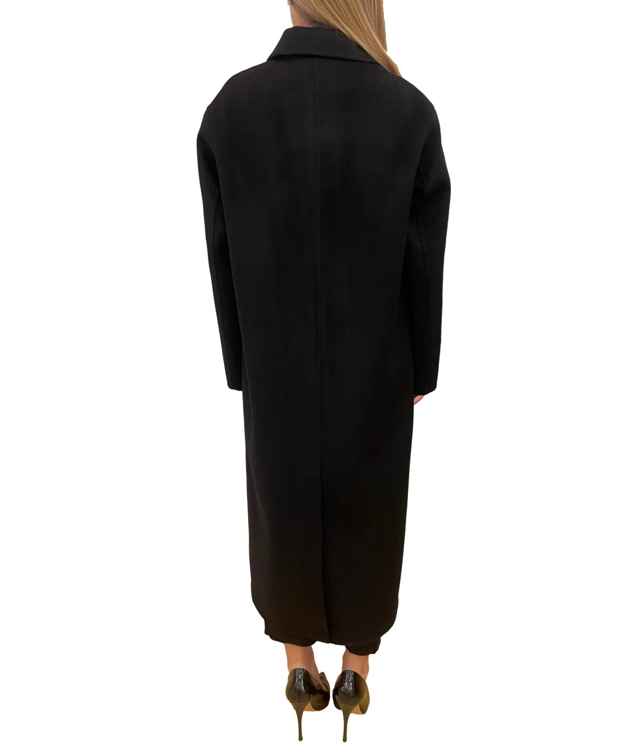 Aspesi Cappotto Lungo Nero Donna