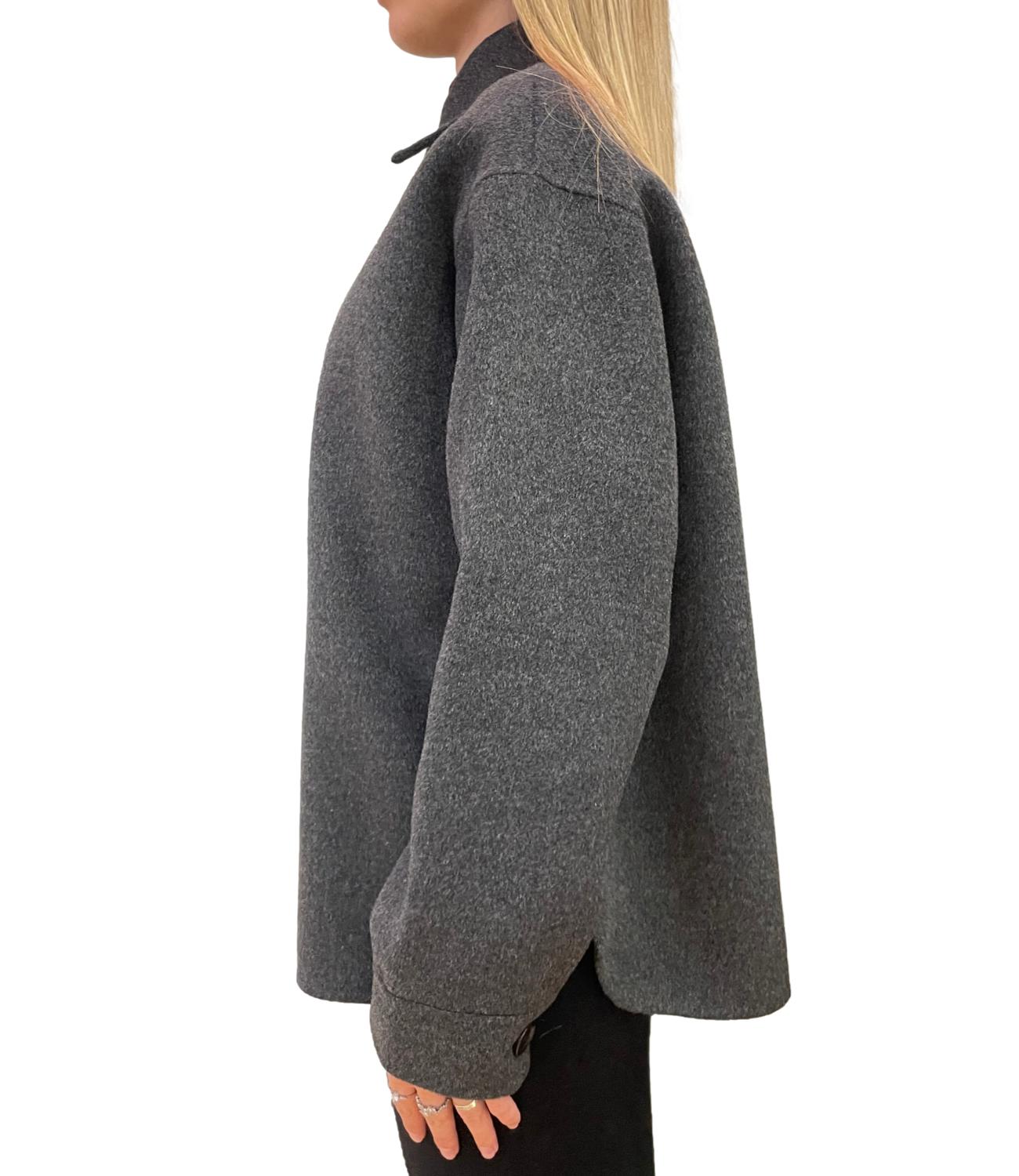 Aspesi Cappotto Overshit Antracite Donna