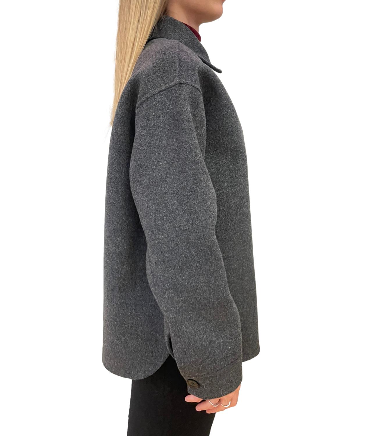 Aspesi Cappotto Overshit Antracite Donna