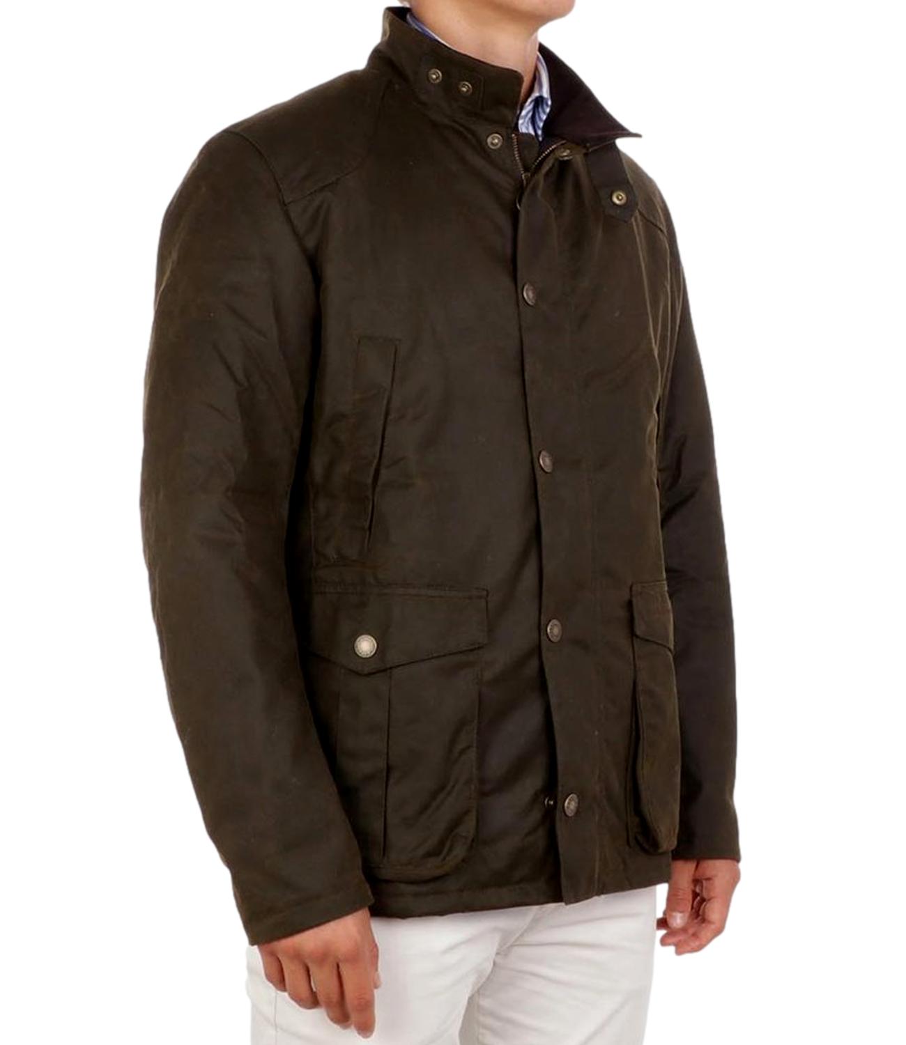 Giubbino Barbour Leaaward Jacket olive