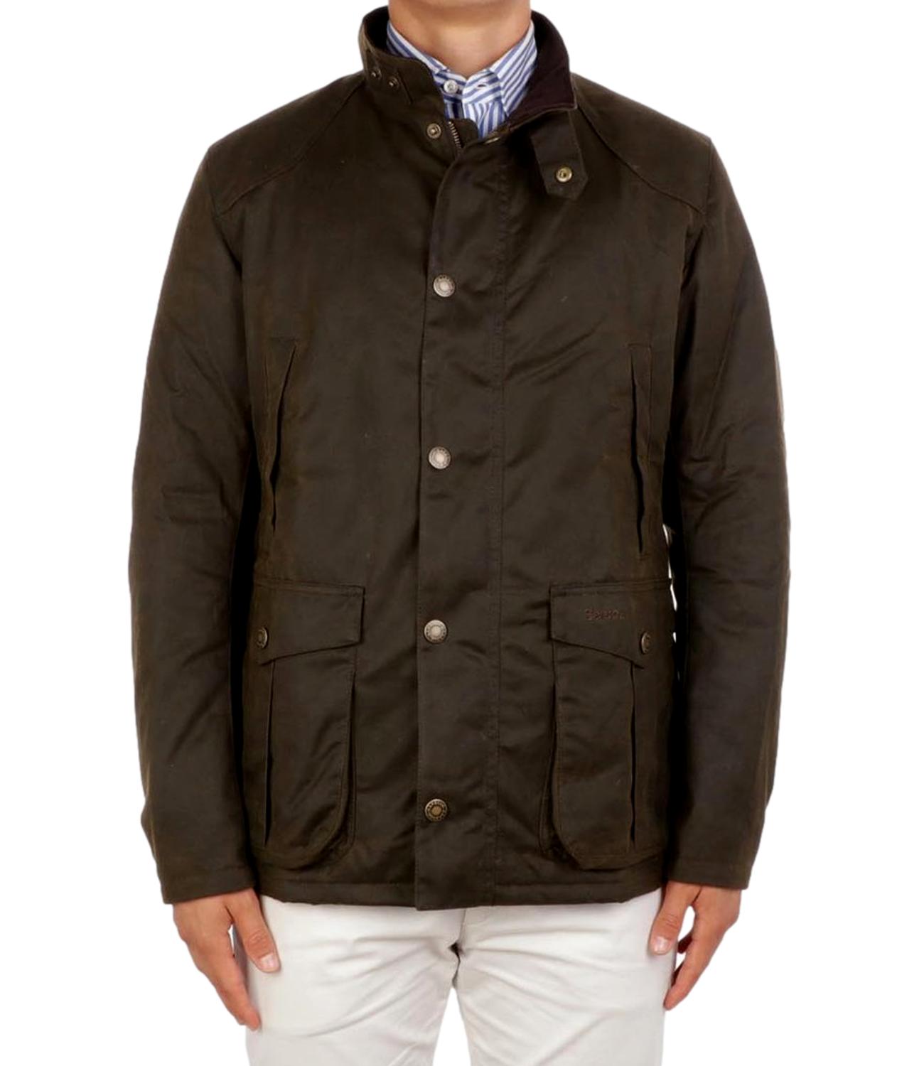 Giubbino Barbour Leaaward Jacket olive