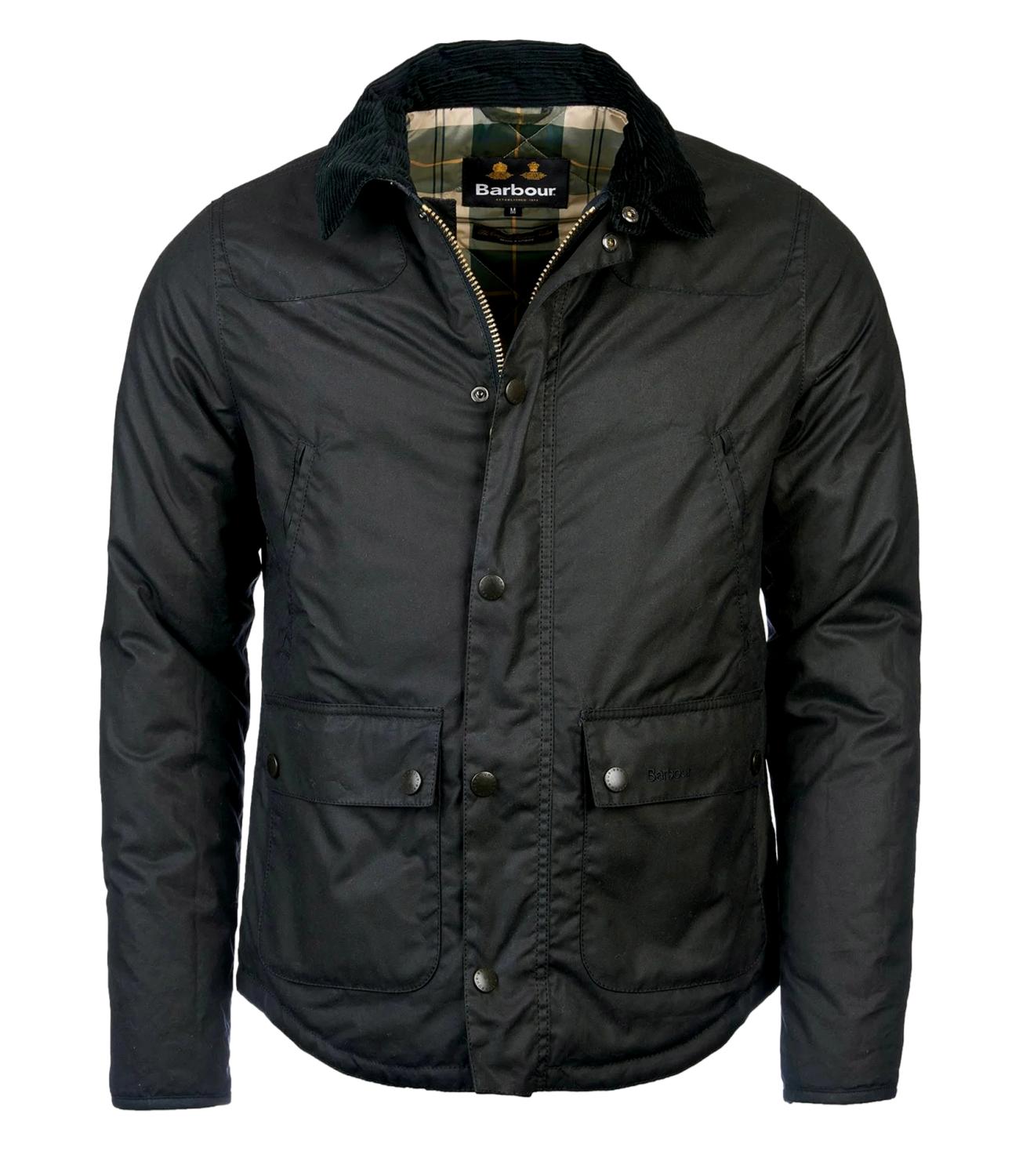 Reelin wax jacket sage