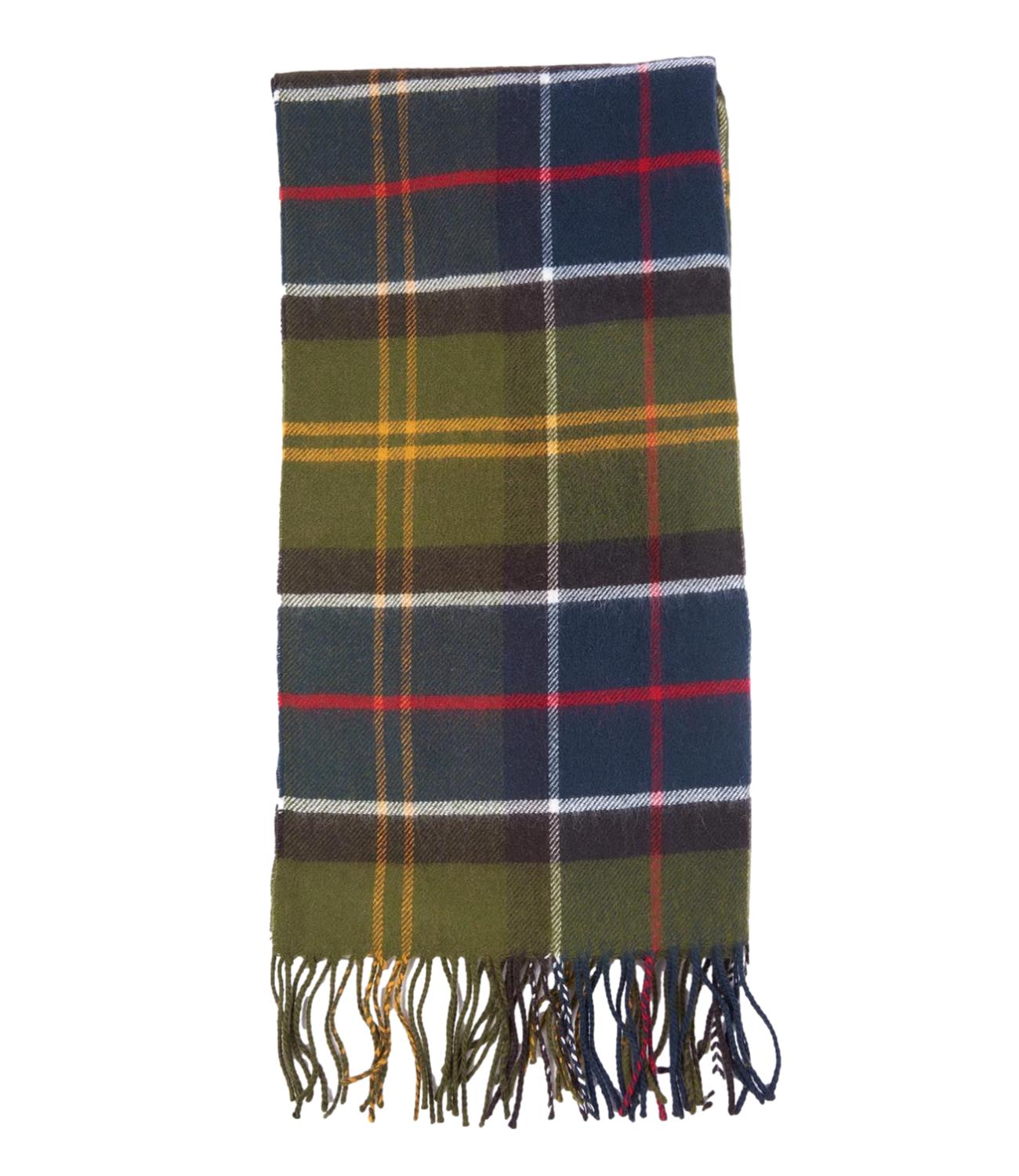 Yaxley Tartan Scarf green classic