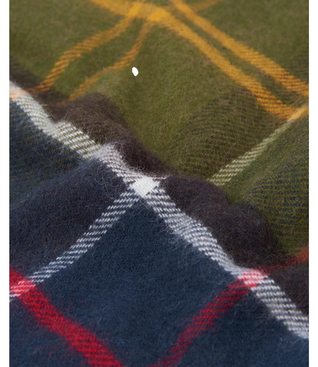 Yaxley Tartan Scarf green classic