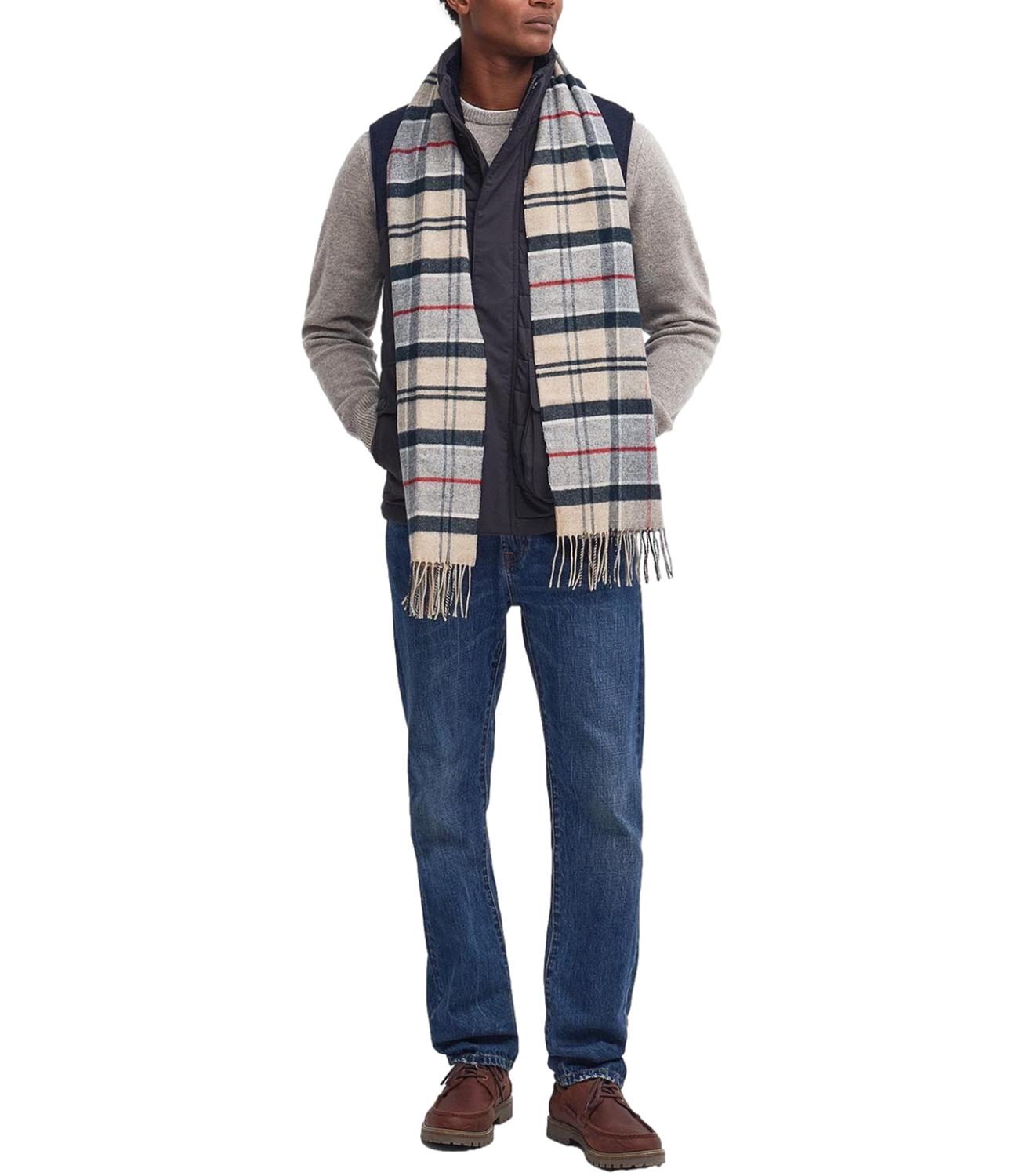 Sciarpa tartan in lana