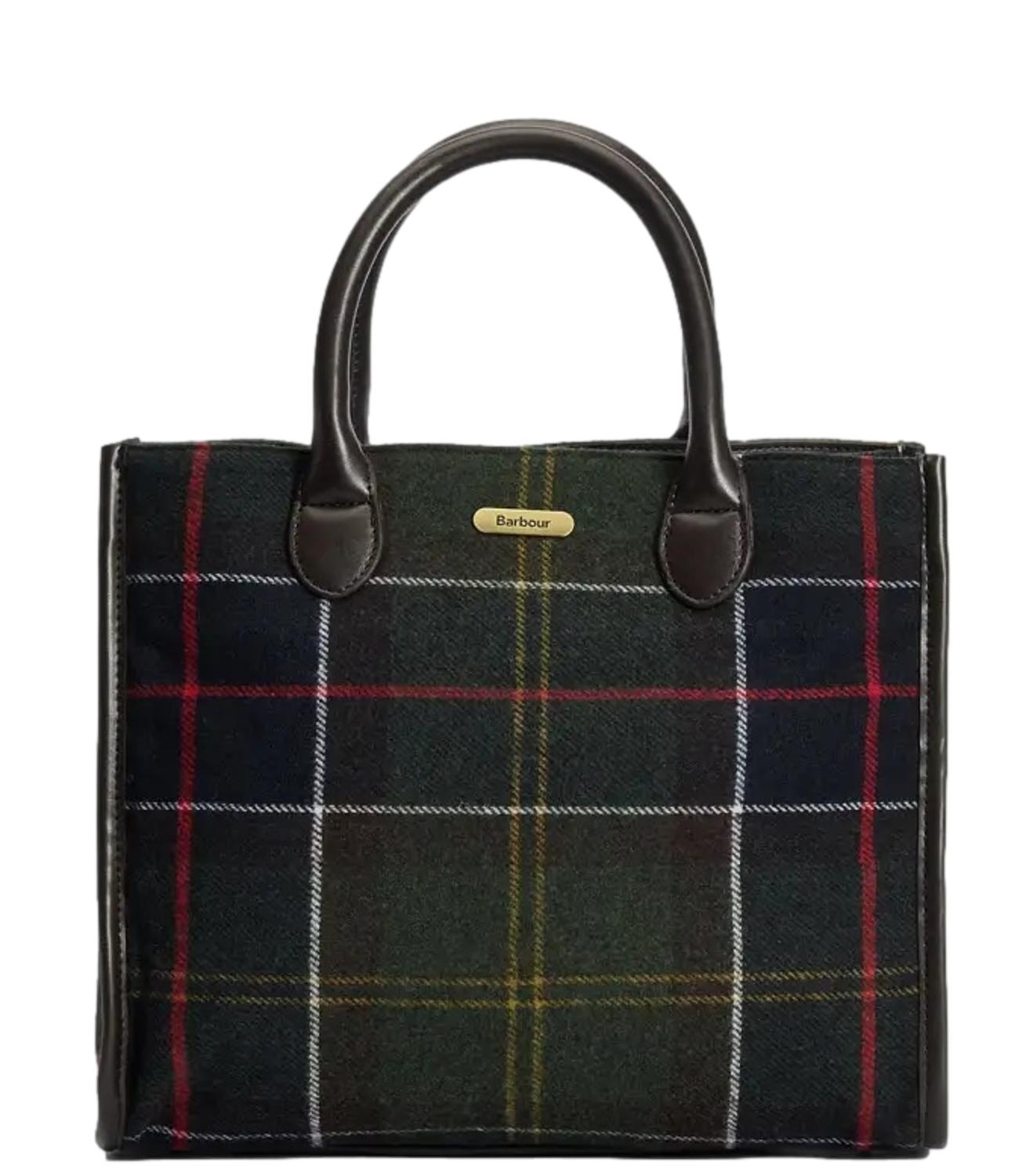 Borsa tote Barrhill in tartan