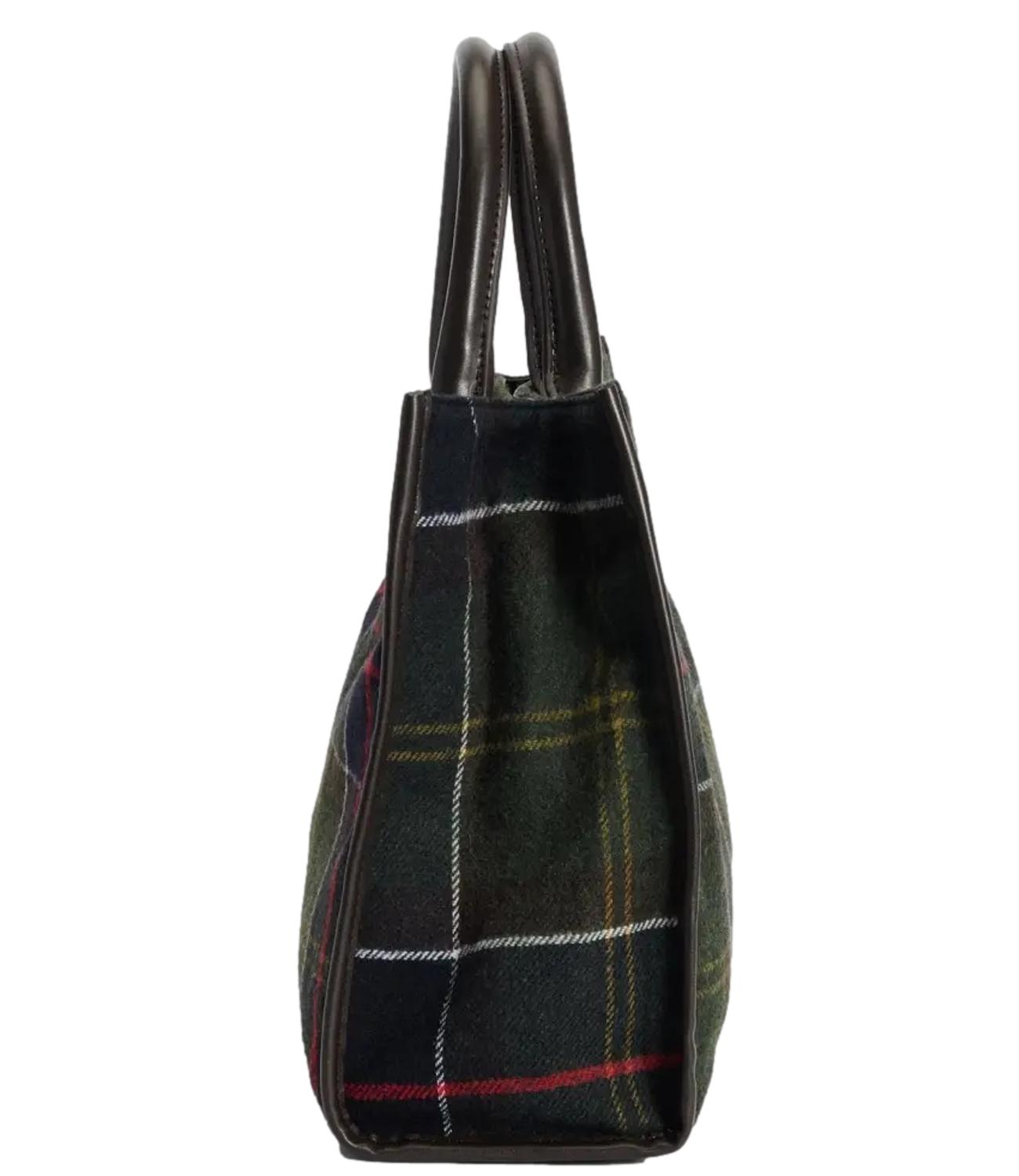 Borsa tote Barrhill in tartan