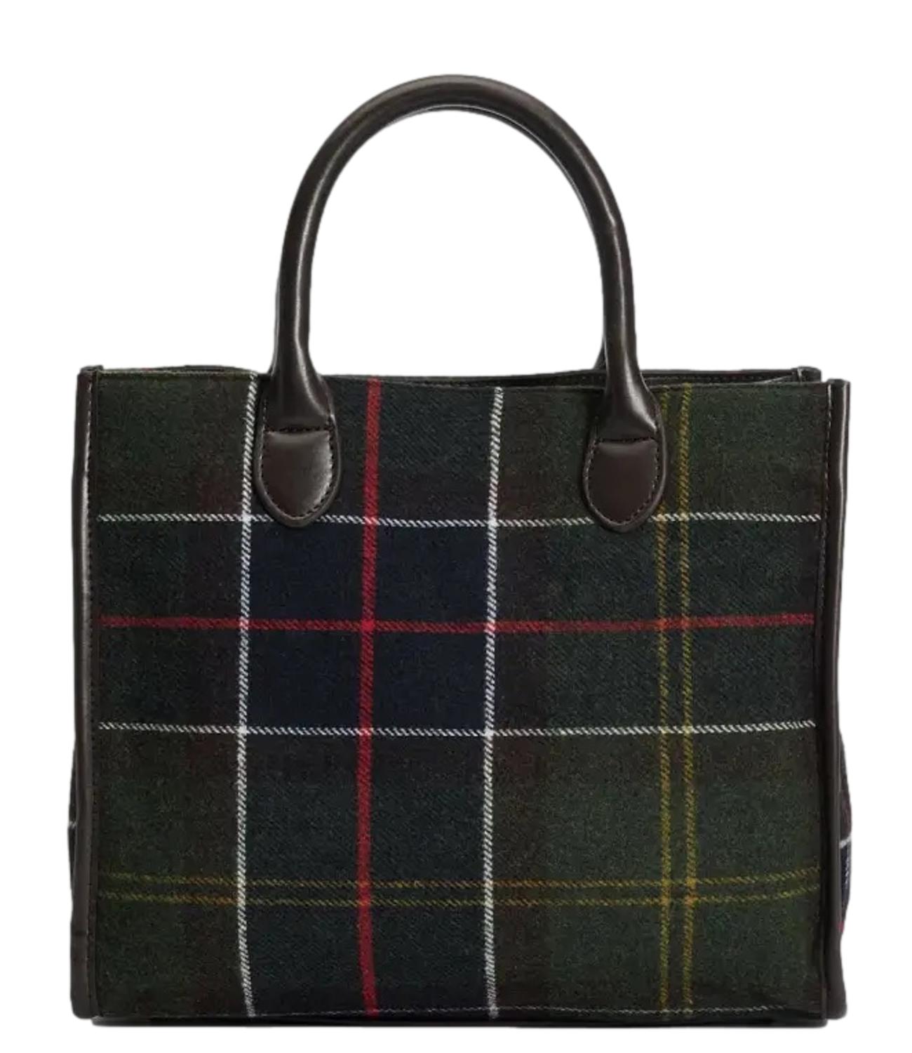 Borsa tote Barrhill in tartan