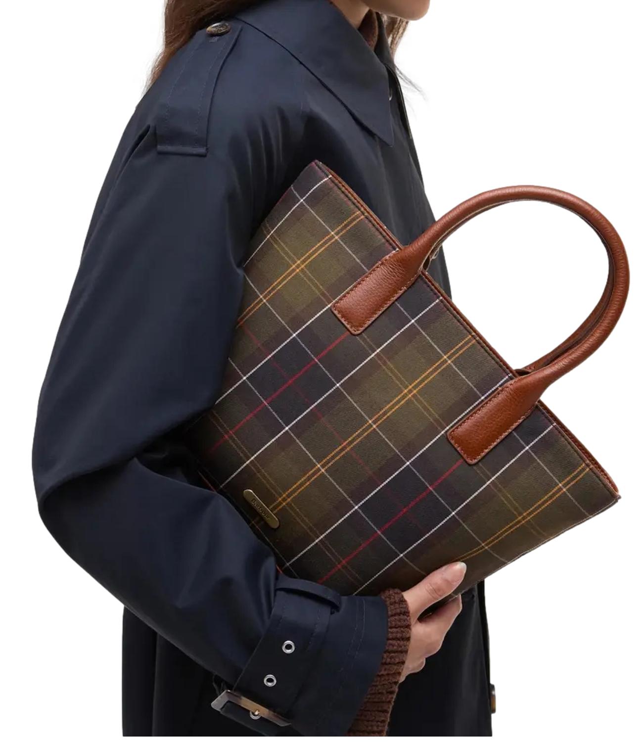 Barbour borsa tartan Birch donna
