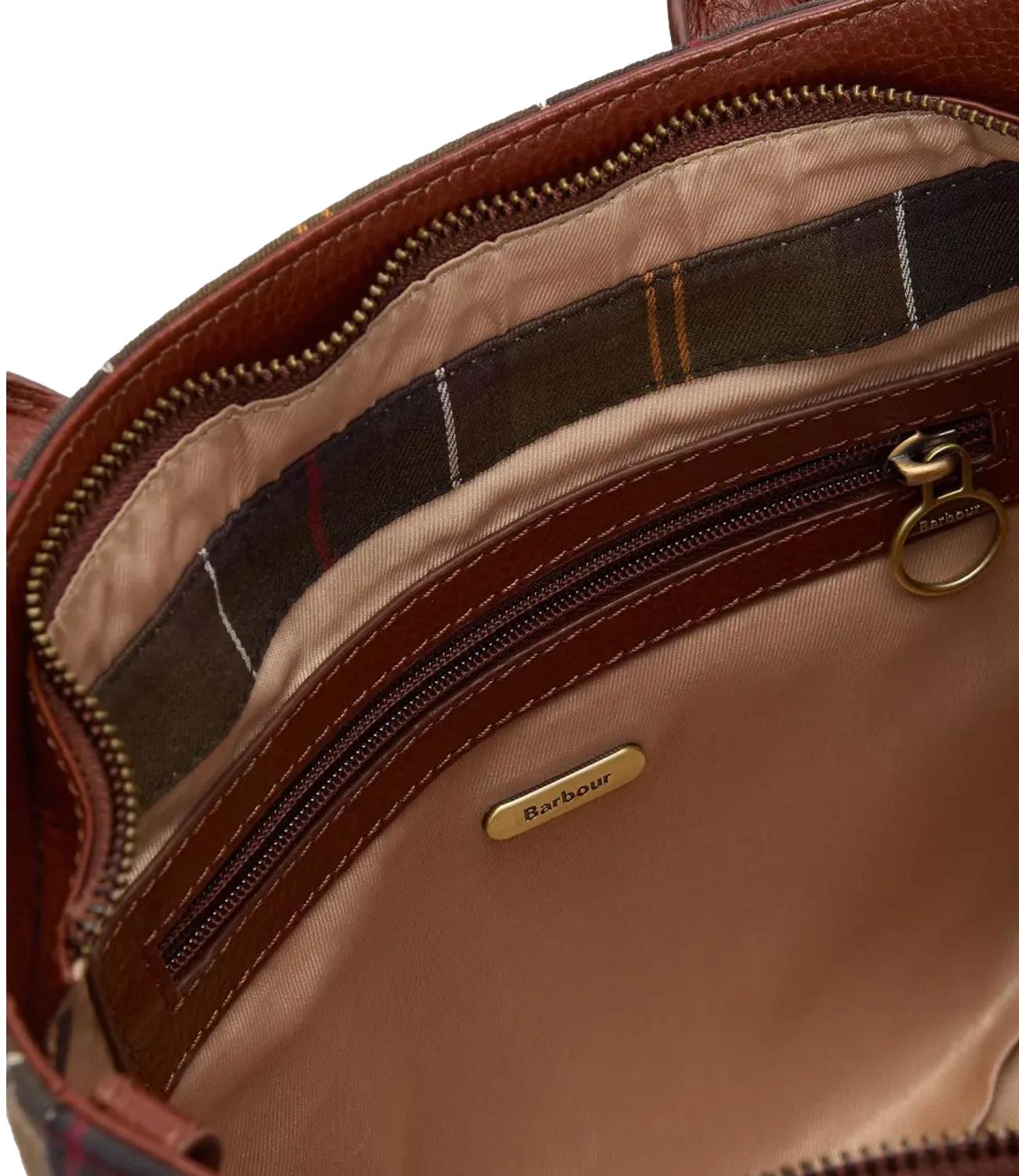 Barbour borsa tartan Birch donna