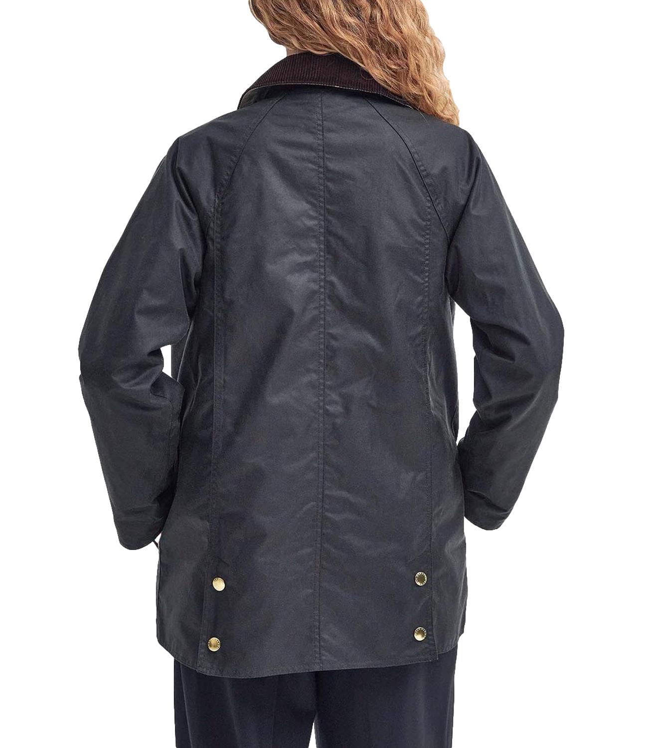 Modern Beadnell Wax Jacket verde