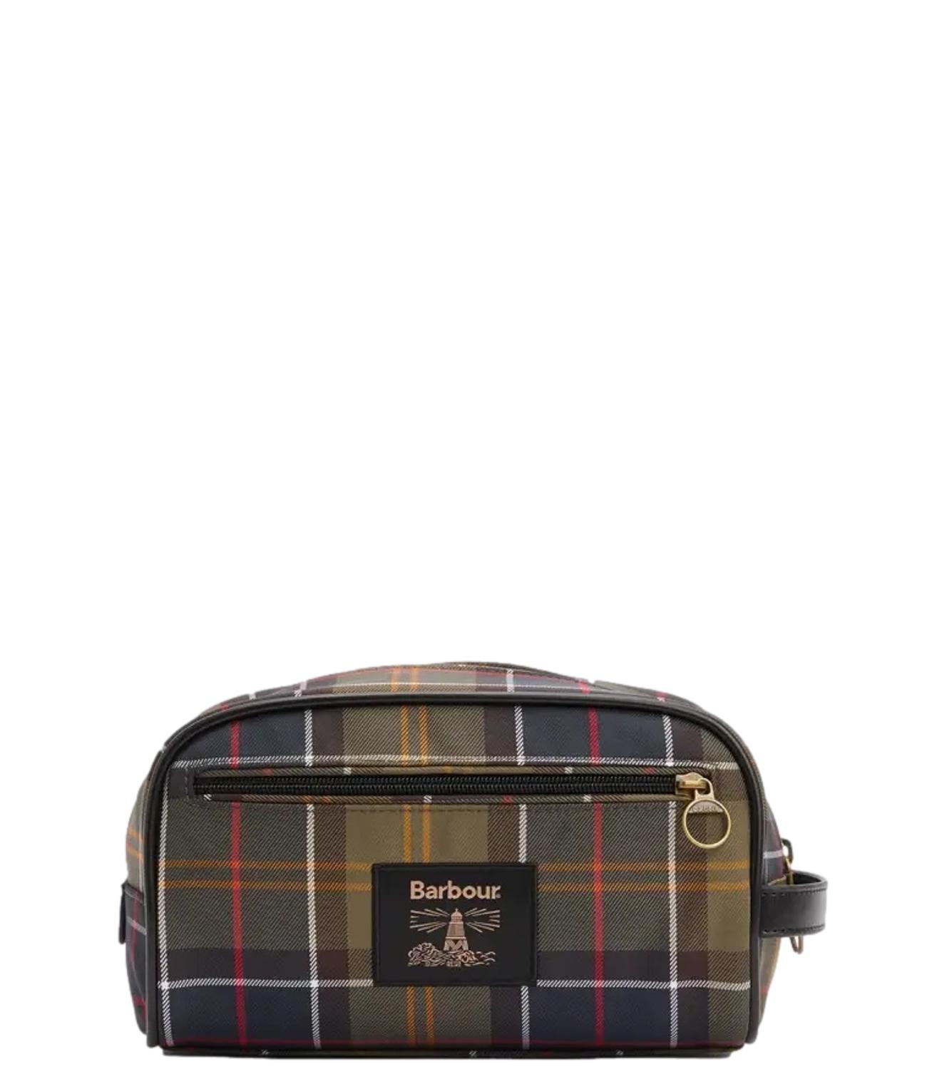 Tartan Washbag a quadri