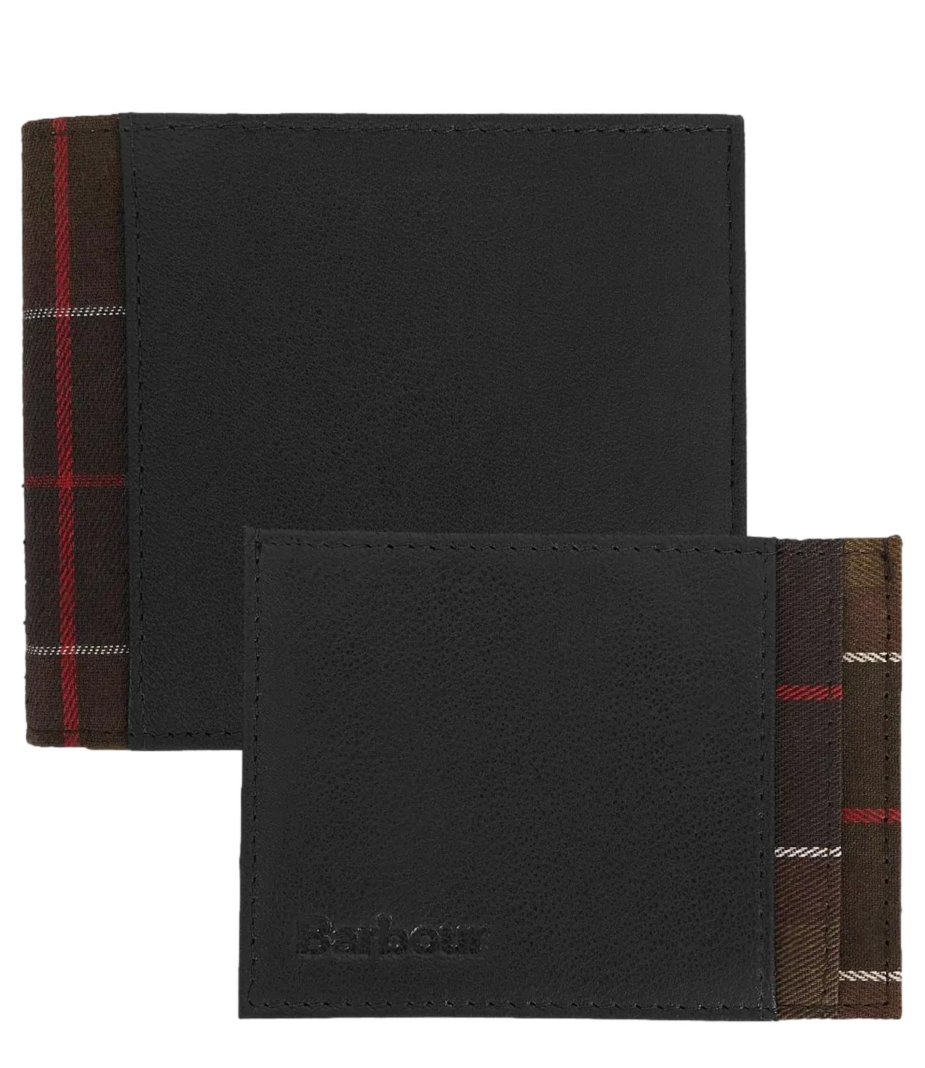 Barbour portafoglio tartan uomo