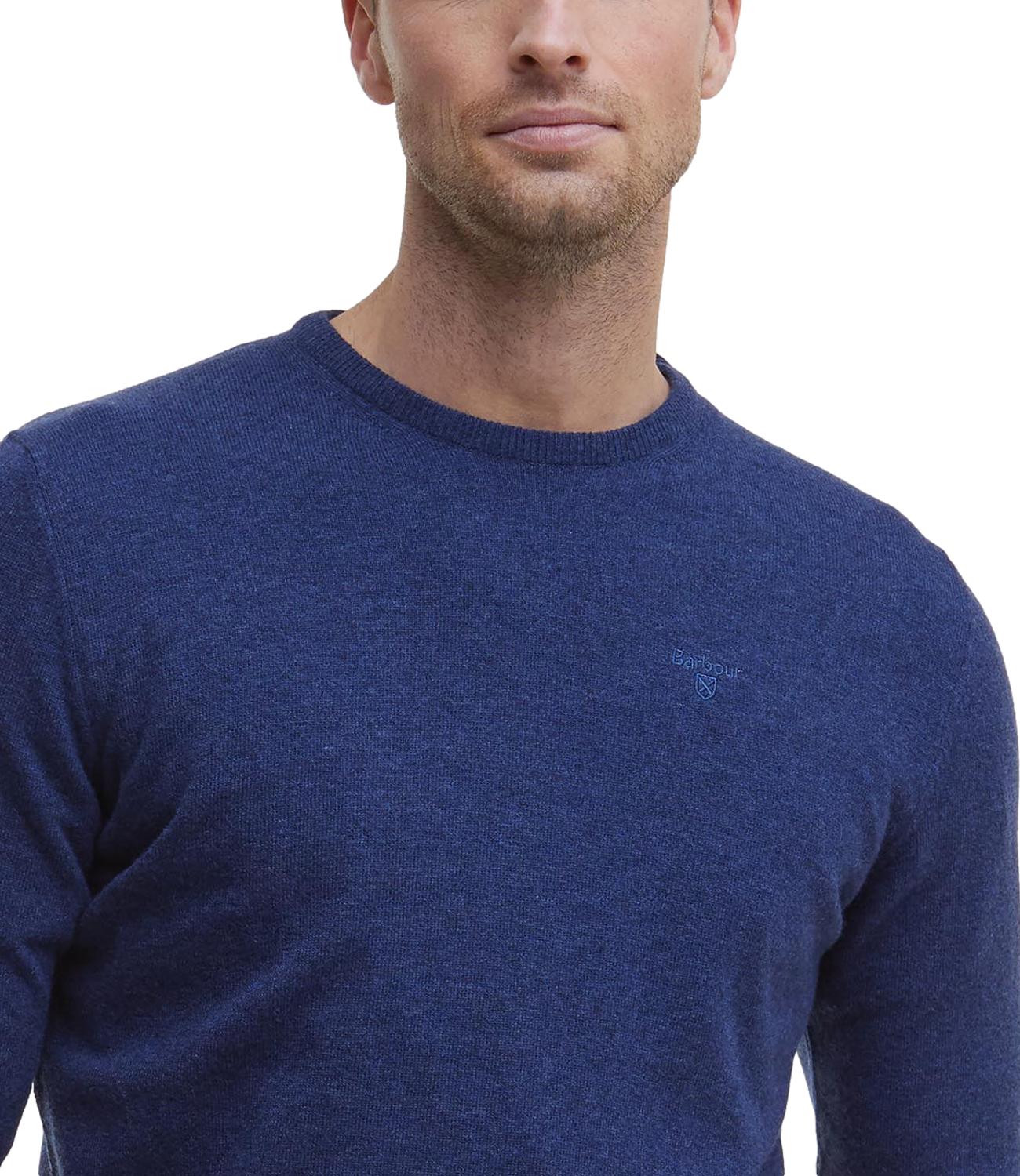 Essential Lambs Wool Crew Neck blue