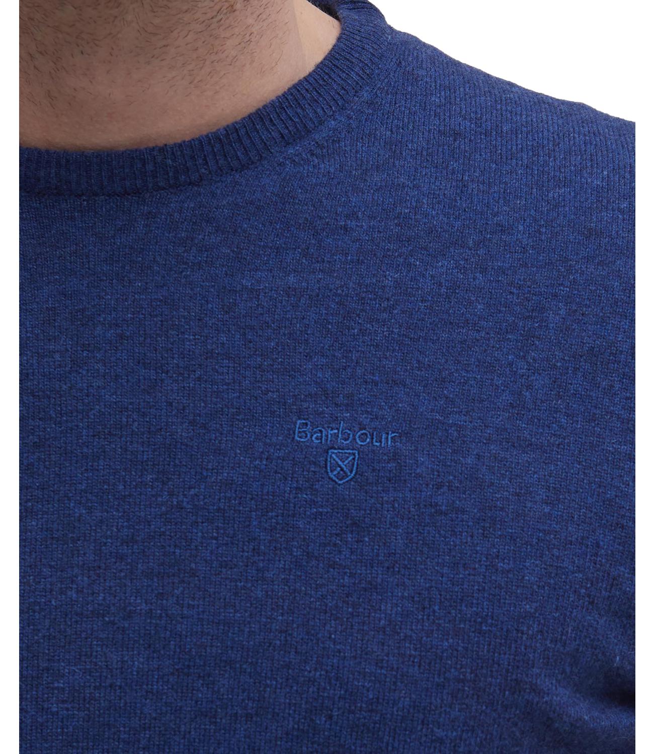 Essential Lambs Wool Crew Neck blue