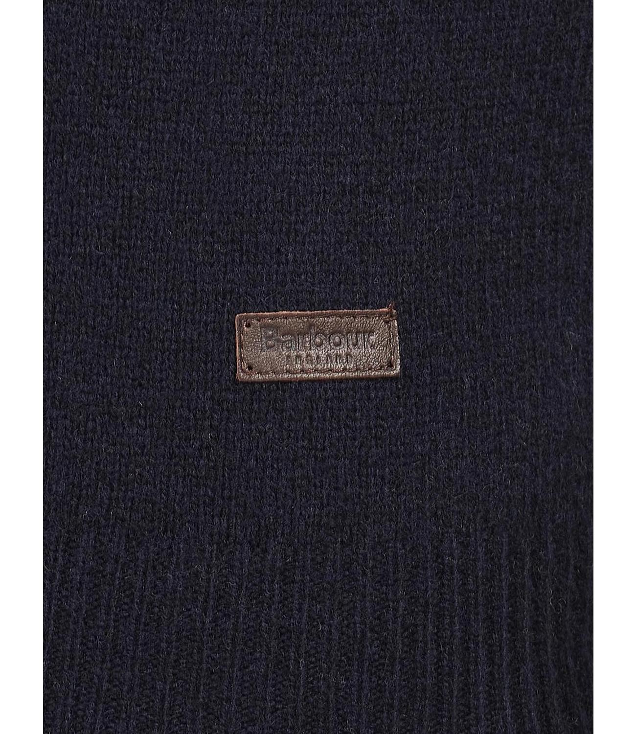 Essential Patch Half Zip blu