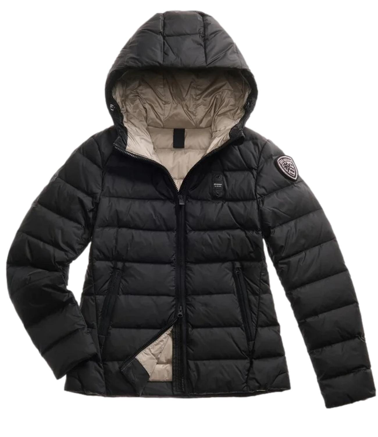 Giubbino nero Blauer sfiancato Charme