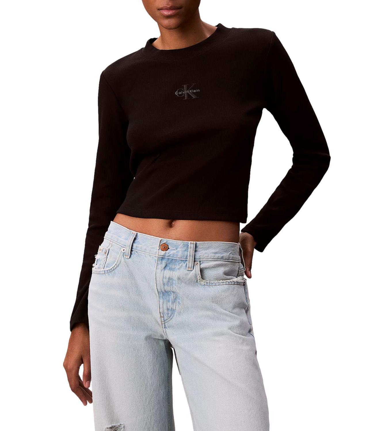 Calvin Klein T-Shirt Nero Donna