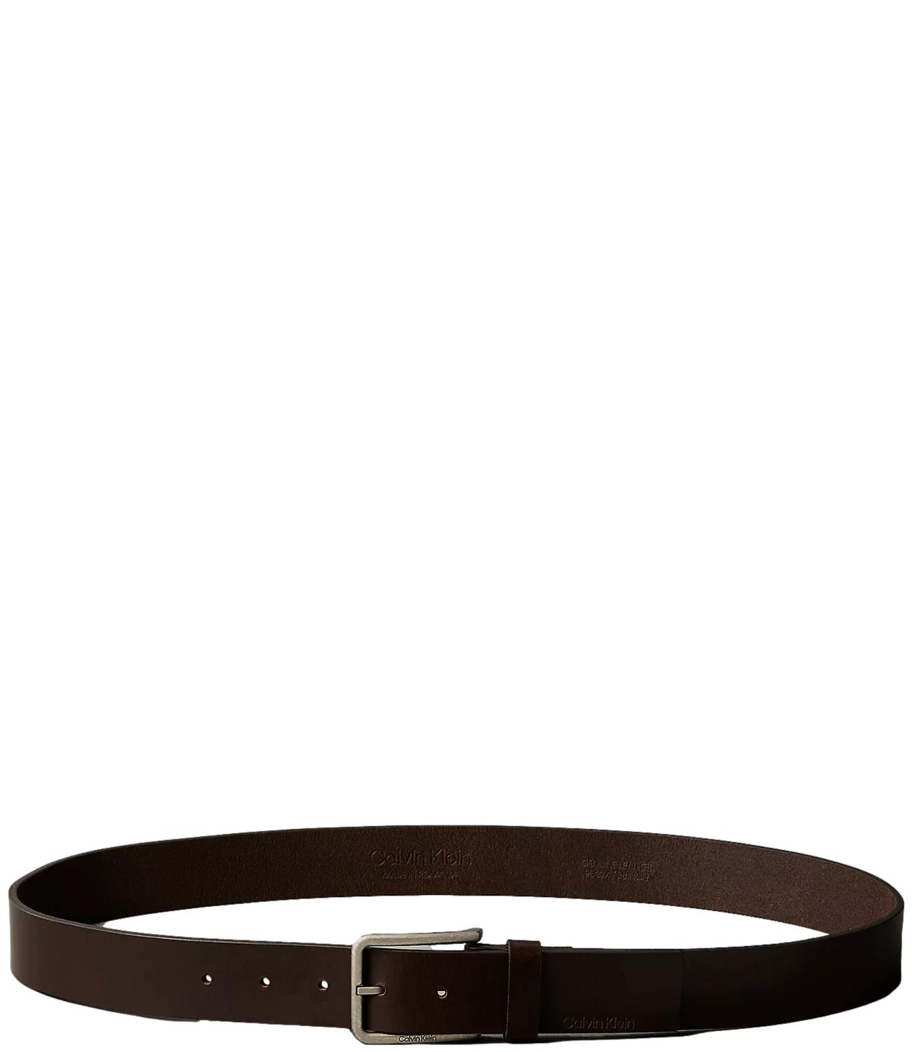 Calvin Klein Cintura Pelle Marrone Uomo