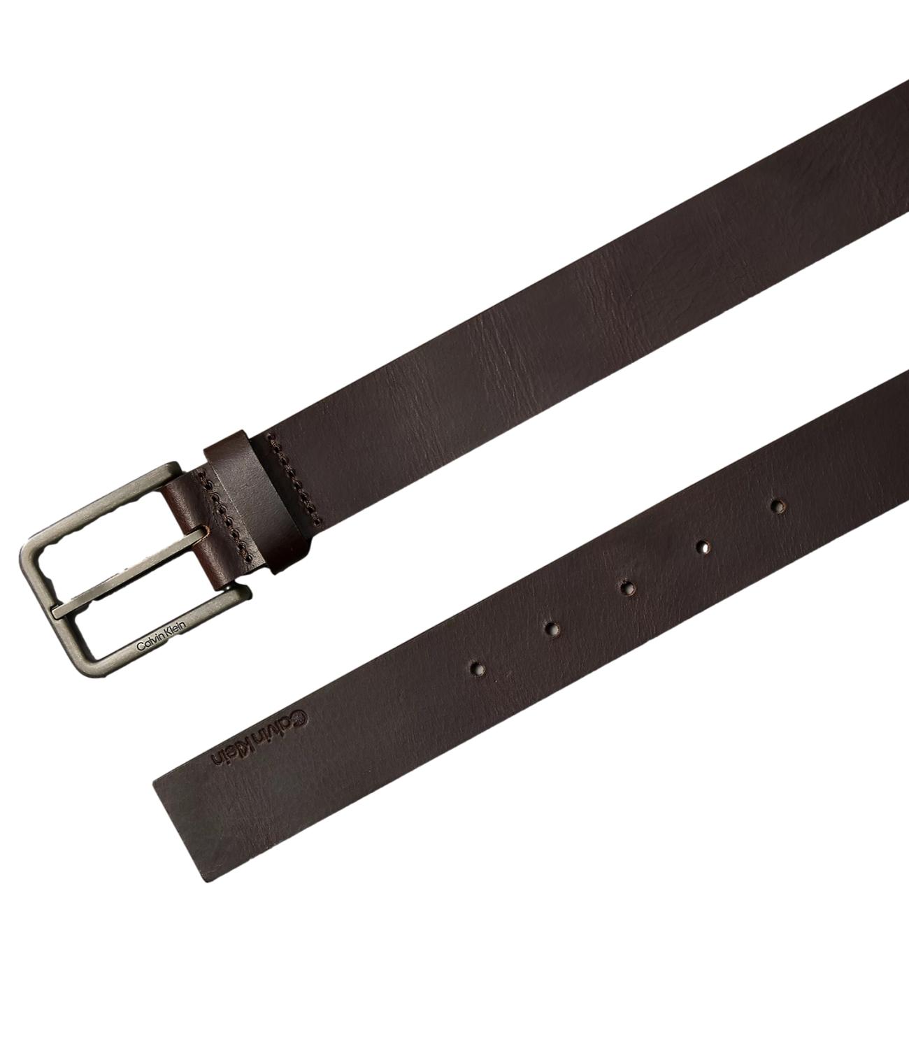 Calvin Klein Cintura Pelle Marrone Uomo