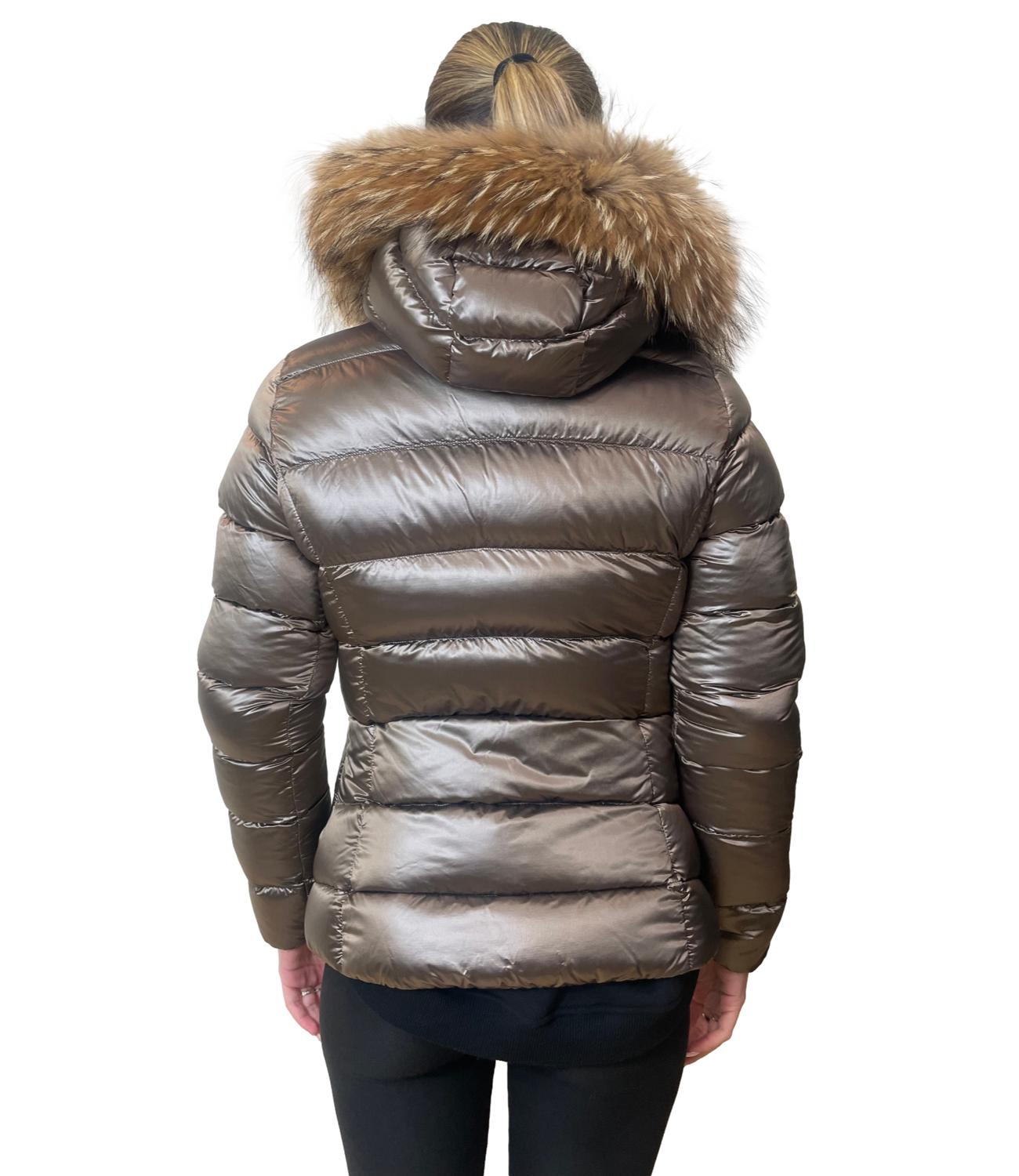 Ciesse Giacca RANGI REAL FUR Caribou Donna