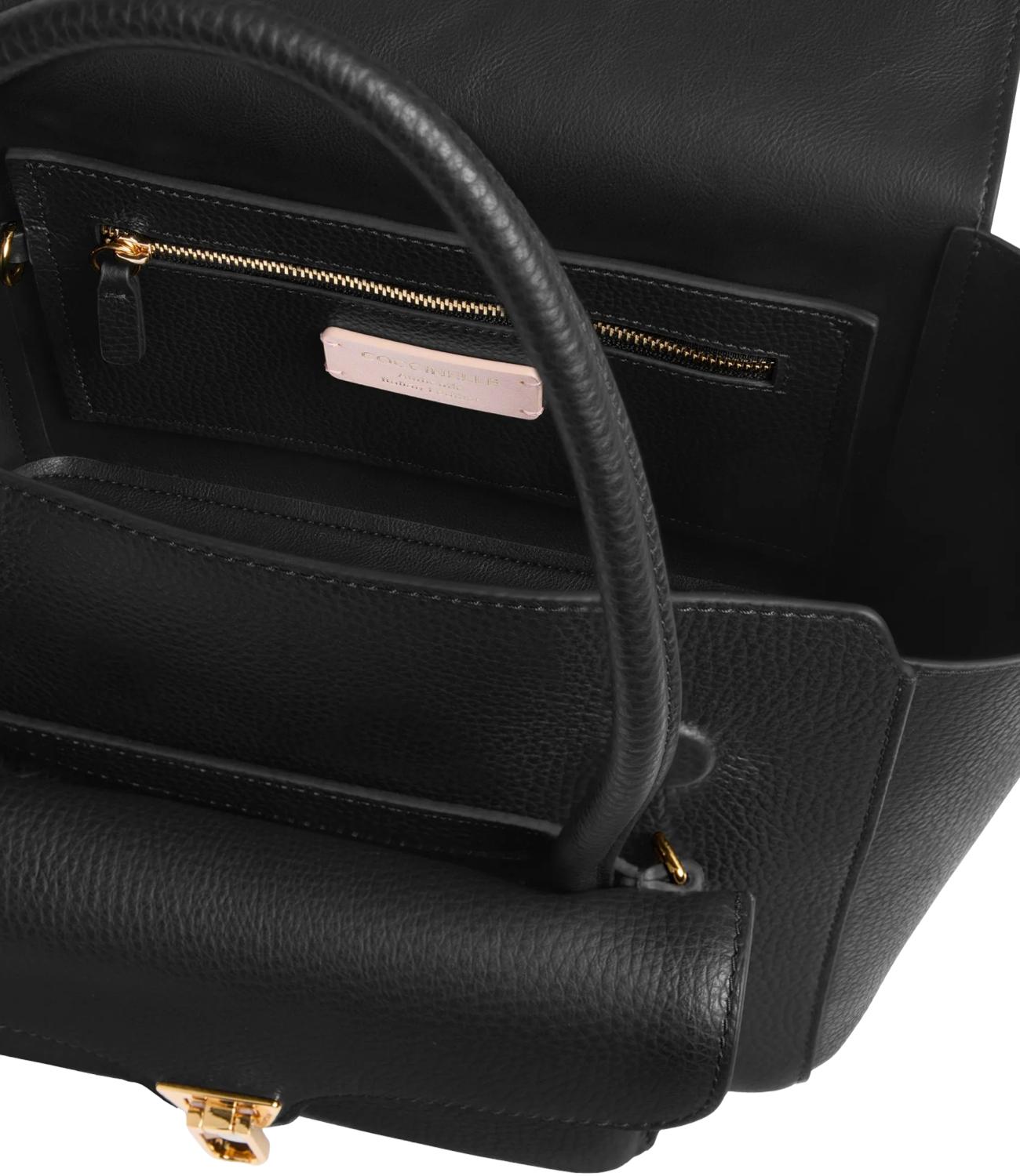 Coccinelle Borsa DOUBLE BEAT MEDIUM Noir Donna