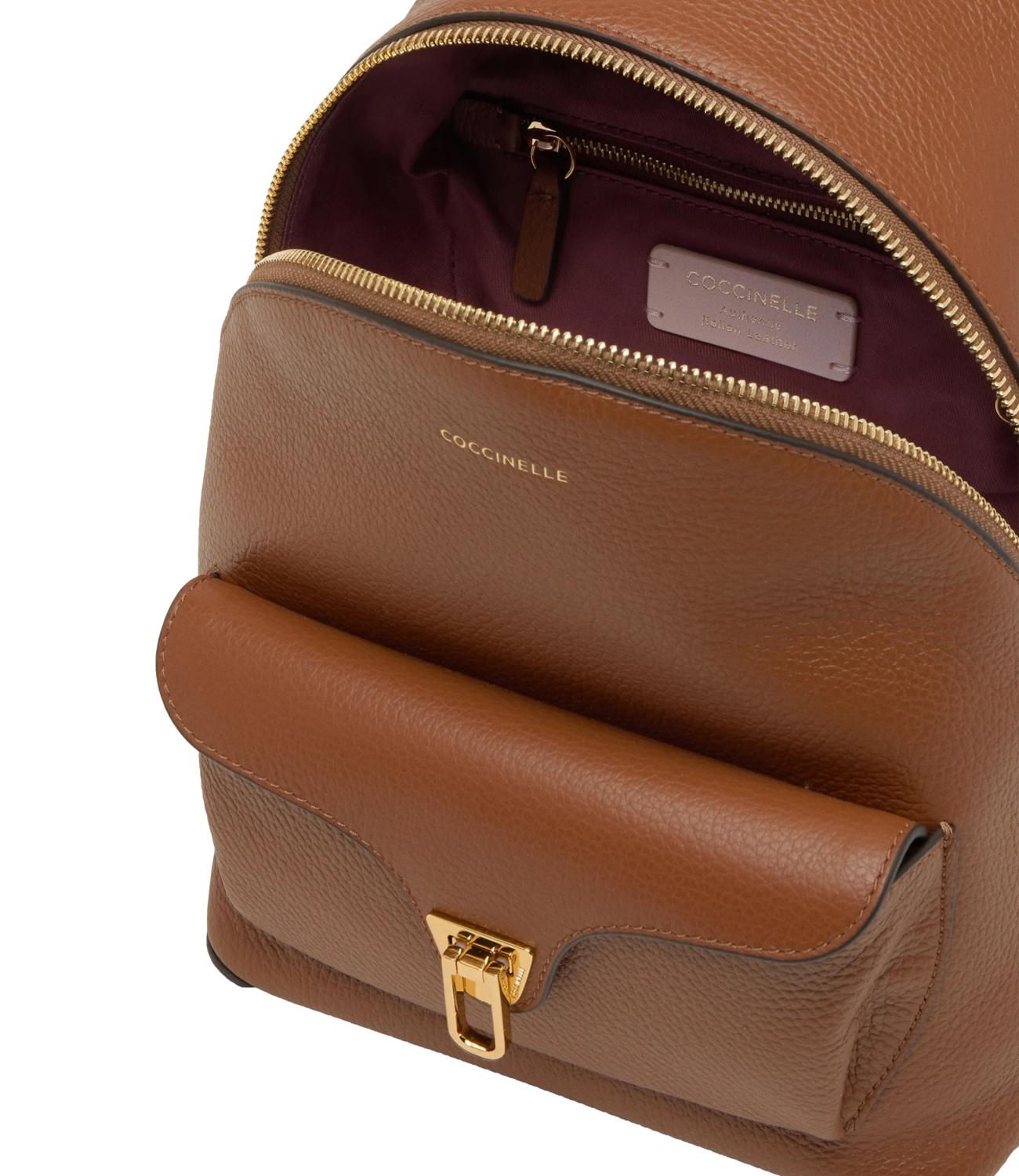 Coccinelle Borsa BEAT GENERATION SMALL Cognac Donna