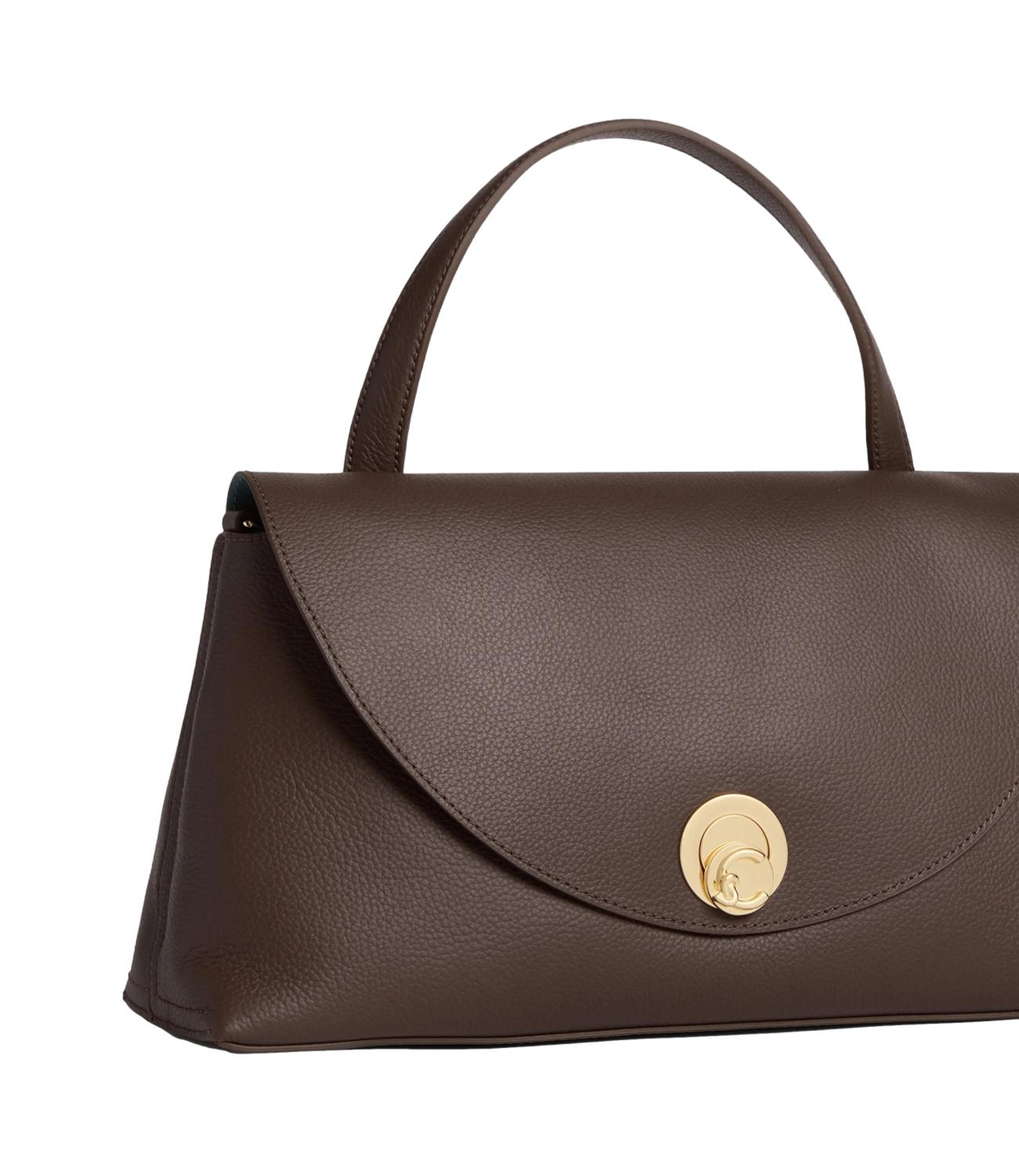 Coccinelle Borsa NIKLA MEDIUM Brunette/Arctic Blue Donna