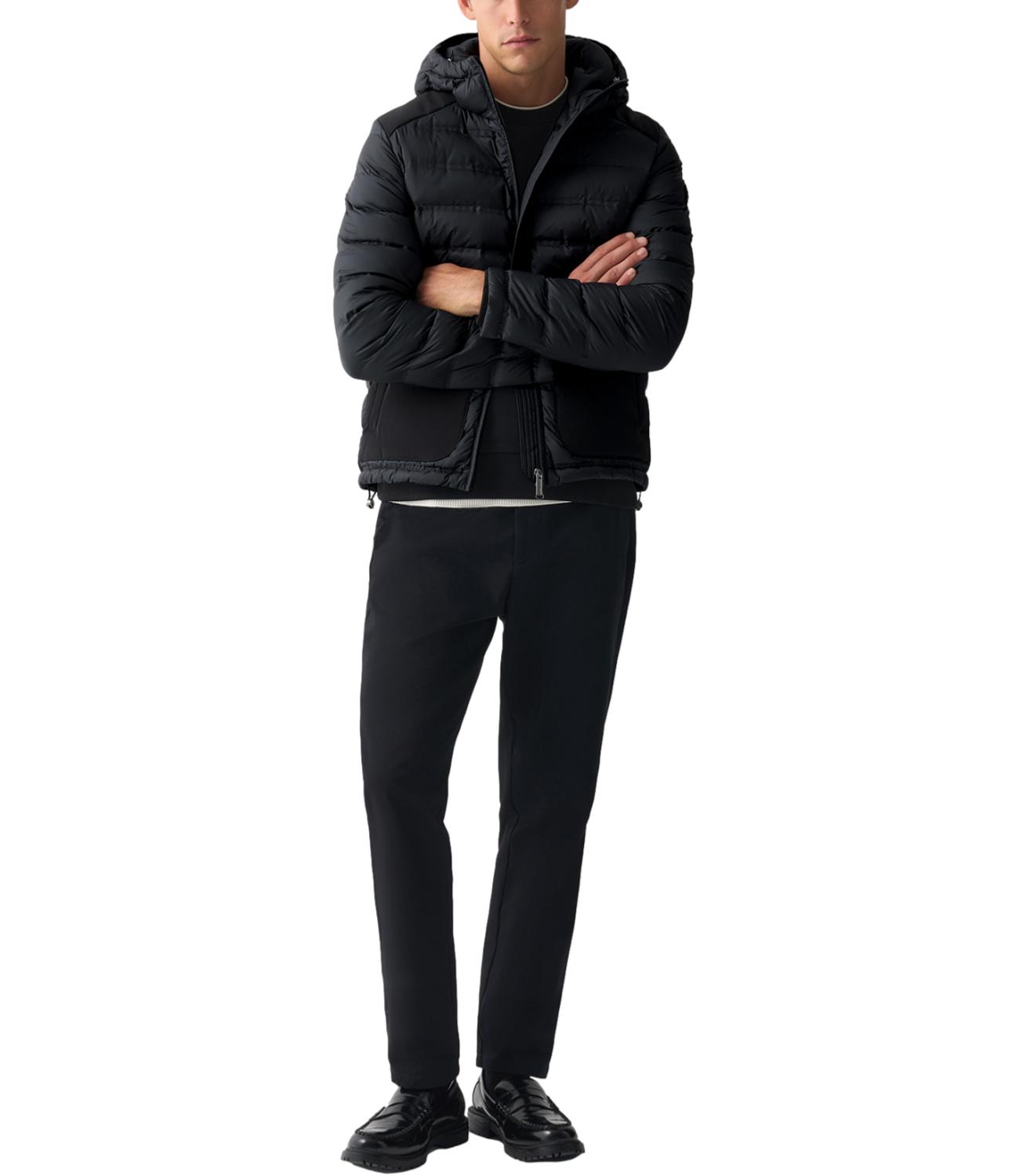 Piumino nero uomo