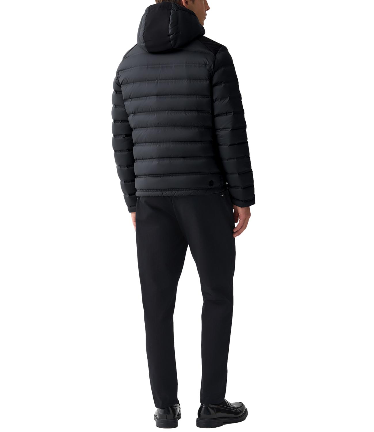 Piumino nero uomo
