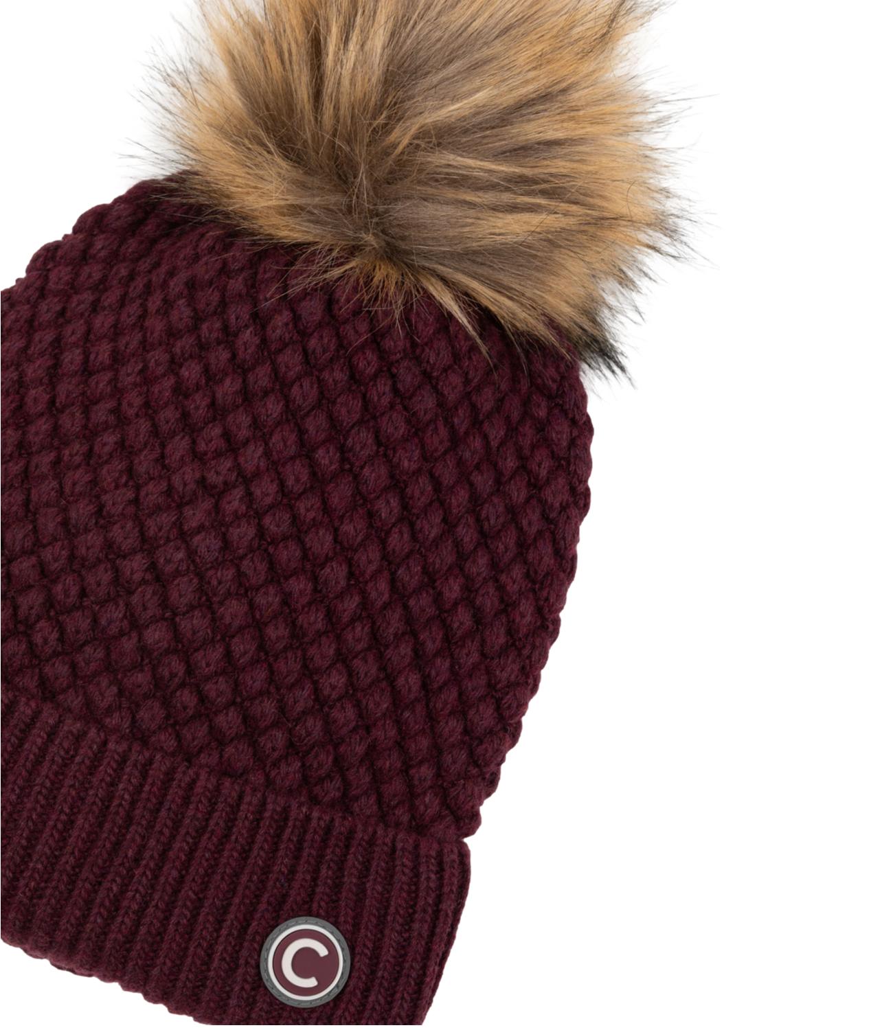 Cappello Colmar in lana color nero