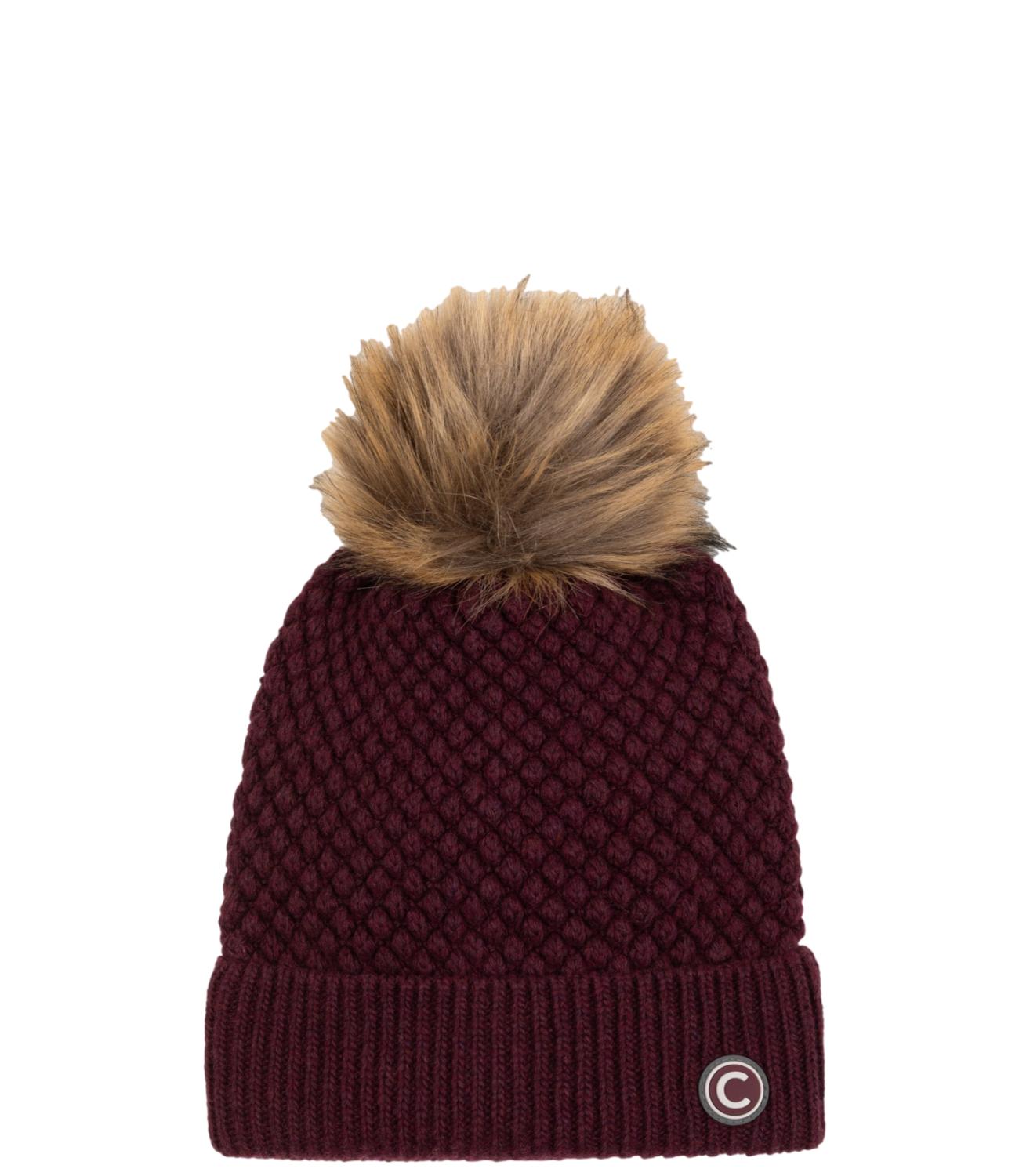 Cappello Colmar in lana color nero