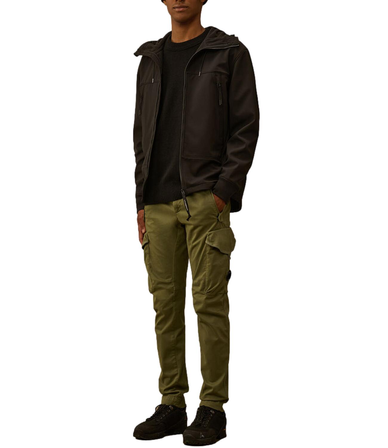 Pullover nero Lambswool GRS Crewneck Lens Sweater