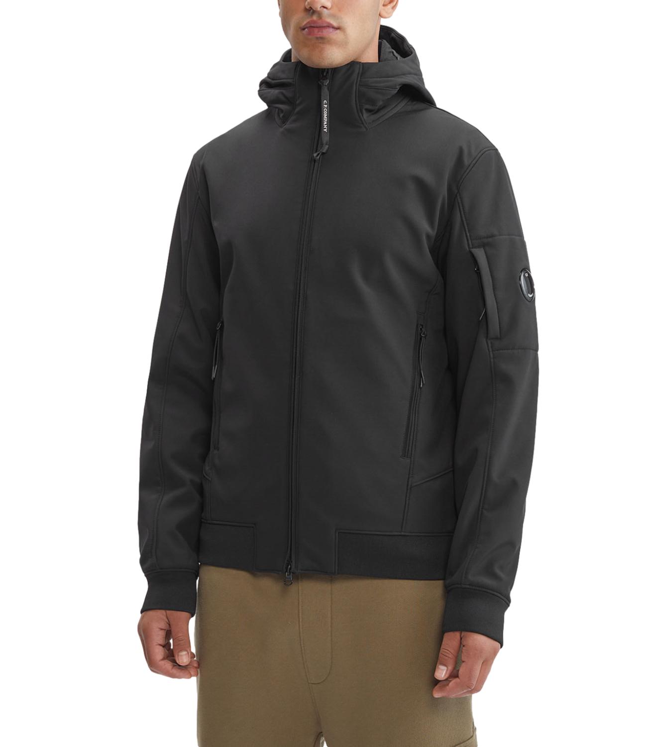 Giubbino C.P. Shell-R Hooded Jacket black