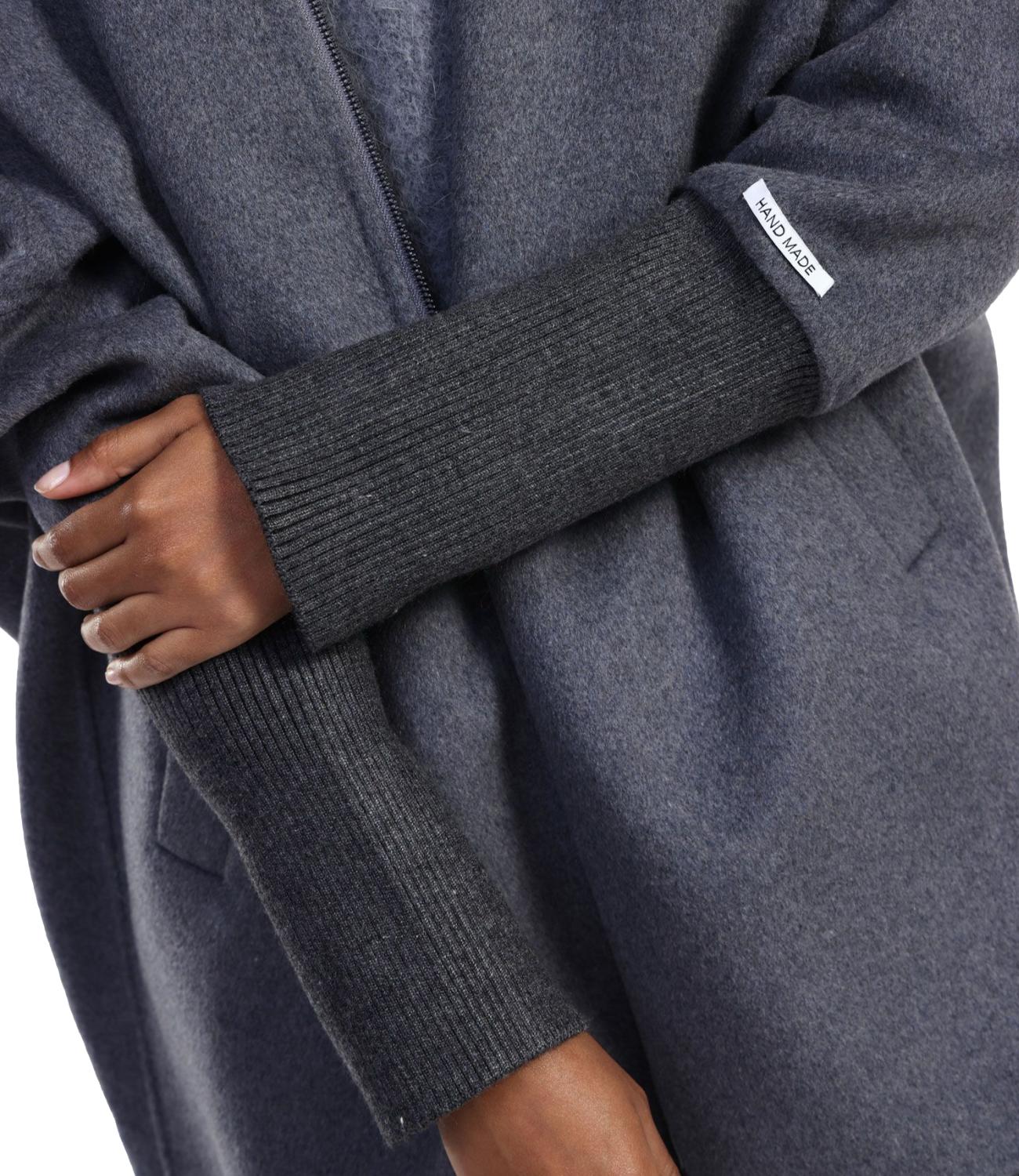 Dixie Cappotto Over Grigio Donna