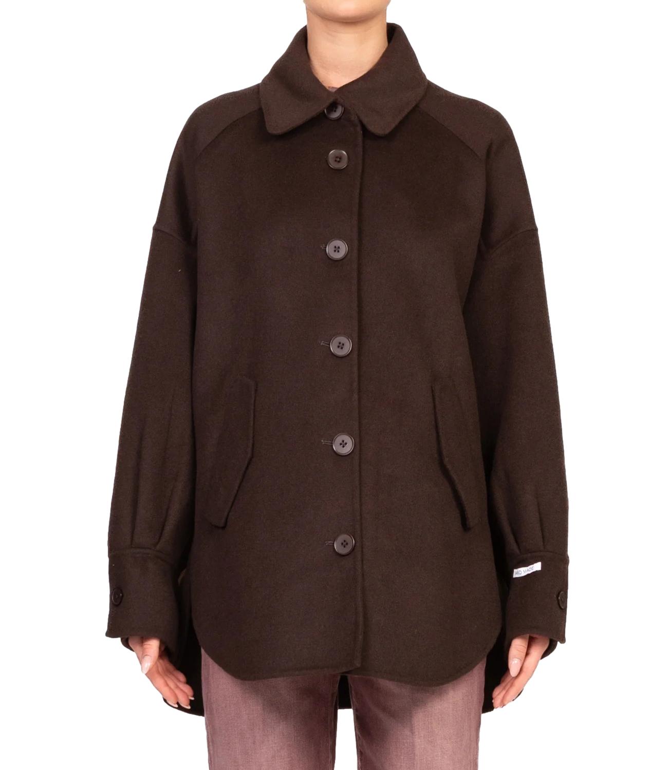 Dixie cappotto marrone donna