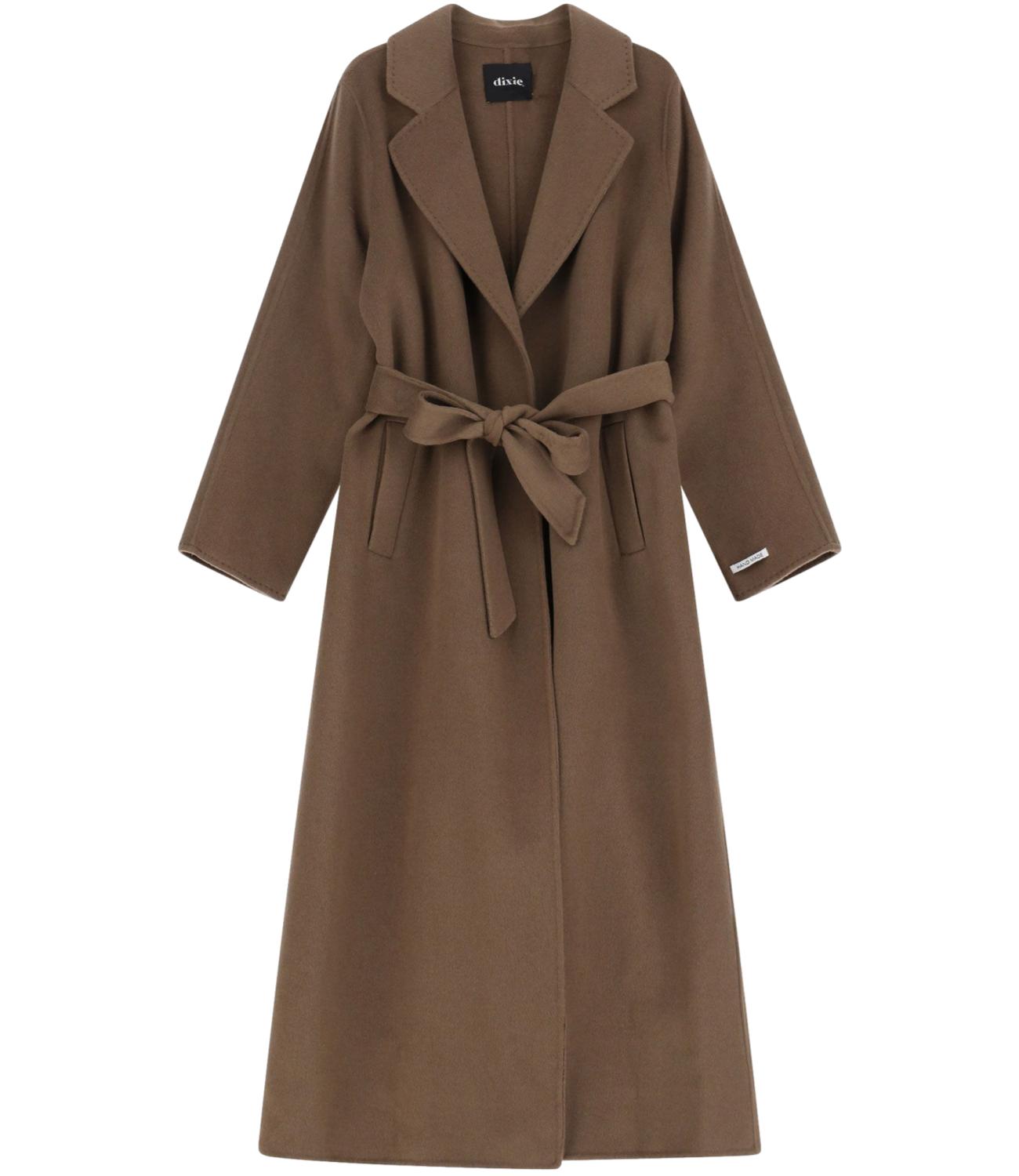 Dixie Cappotto Lungo Cammello Donna