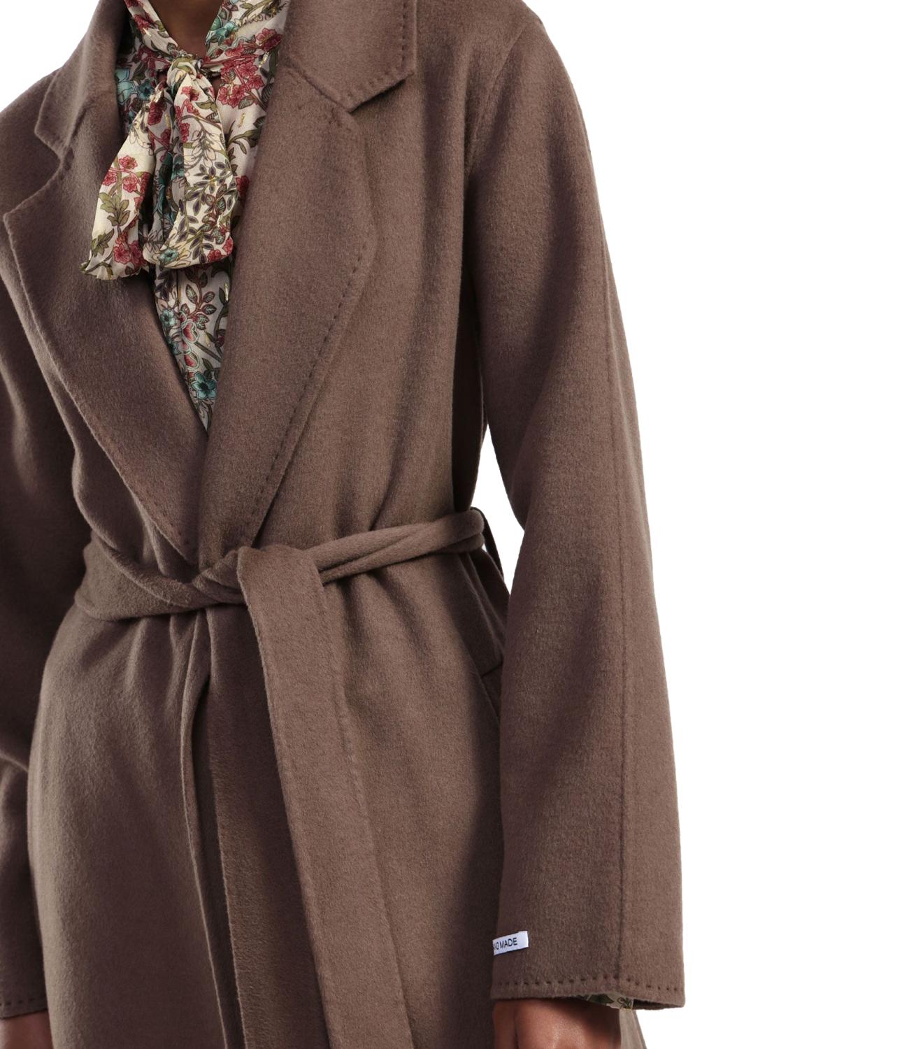 Dixie Cappotto Lungo Cammello Donna