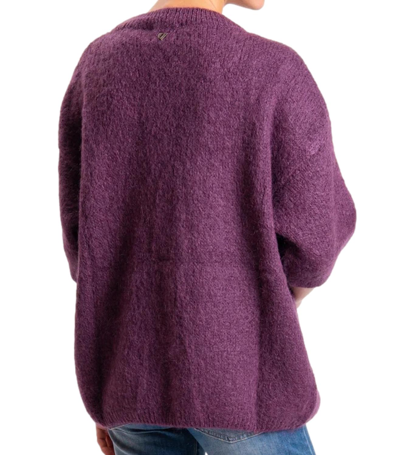 Dixie Maglia Melanzana Donna