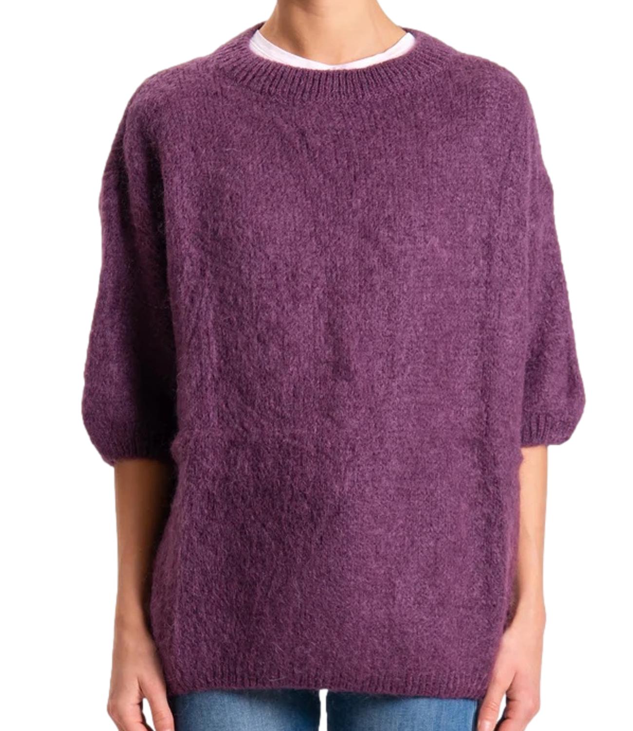 Dixie Maglia Melanzana Donna