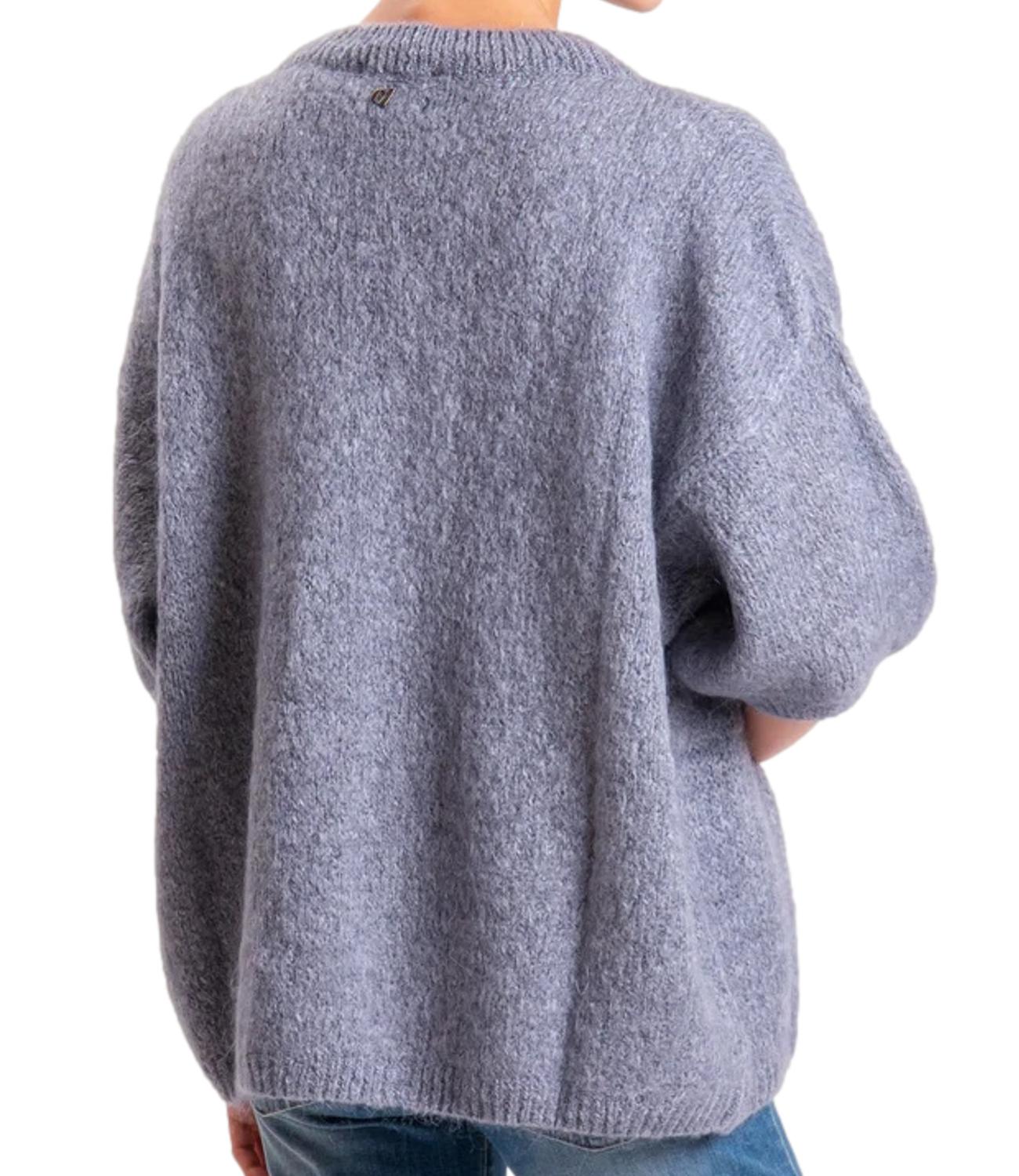 Dixie Maglia Grigio Donna