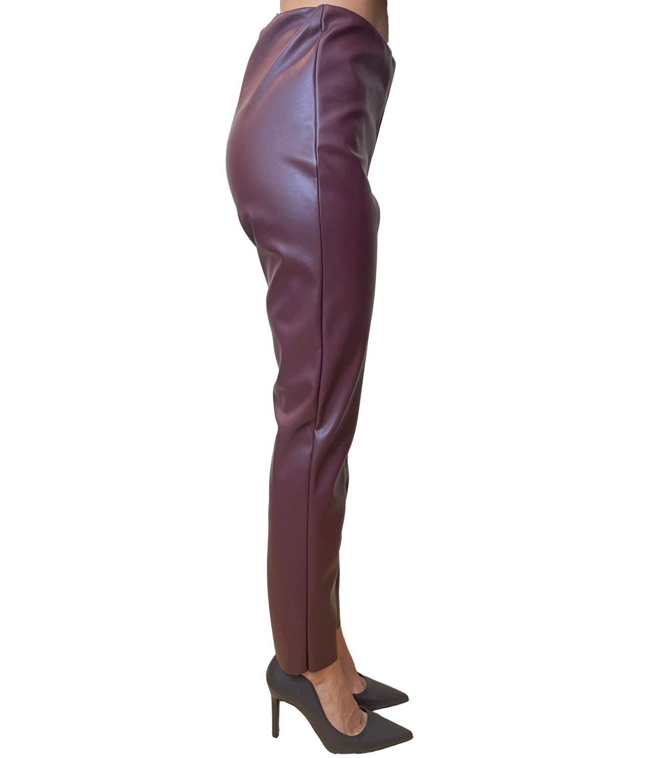 Dixie Pantaloni Bordeax Donna