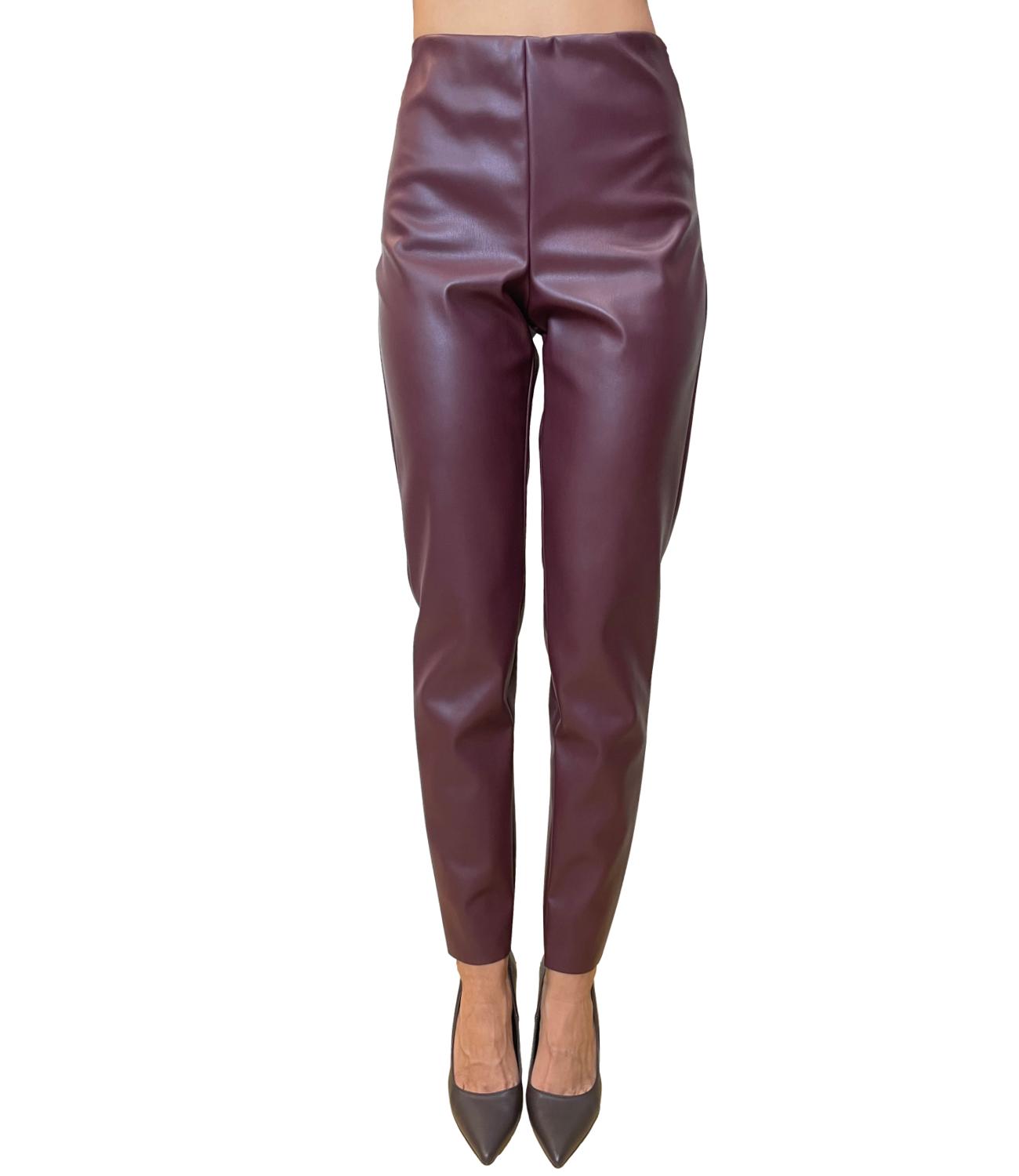 Dixie Pantaloni Bordeax Donna
